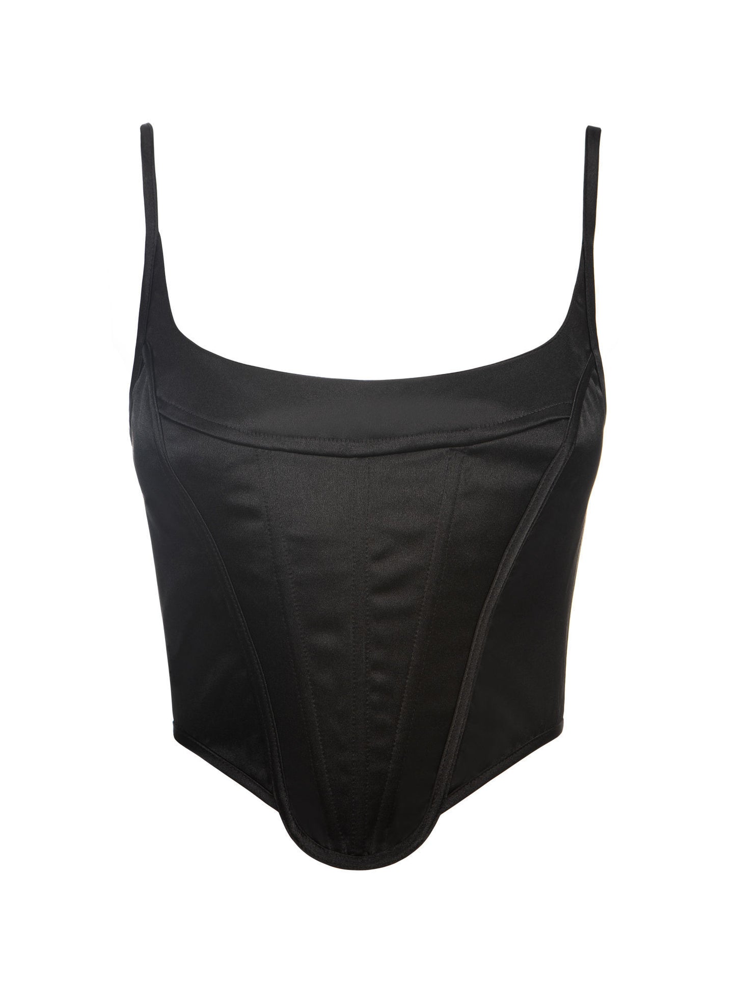 ''Marry the Night'' Satin Corset Top