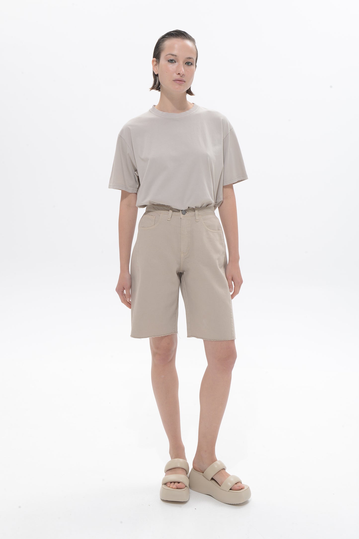 Irida T-Shirt Beige