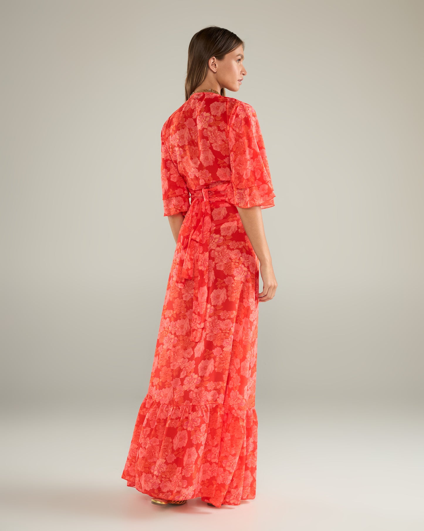 ISABELLA MAXI WRAP SKIRT