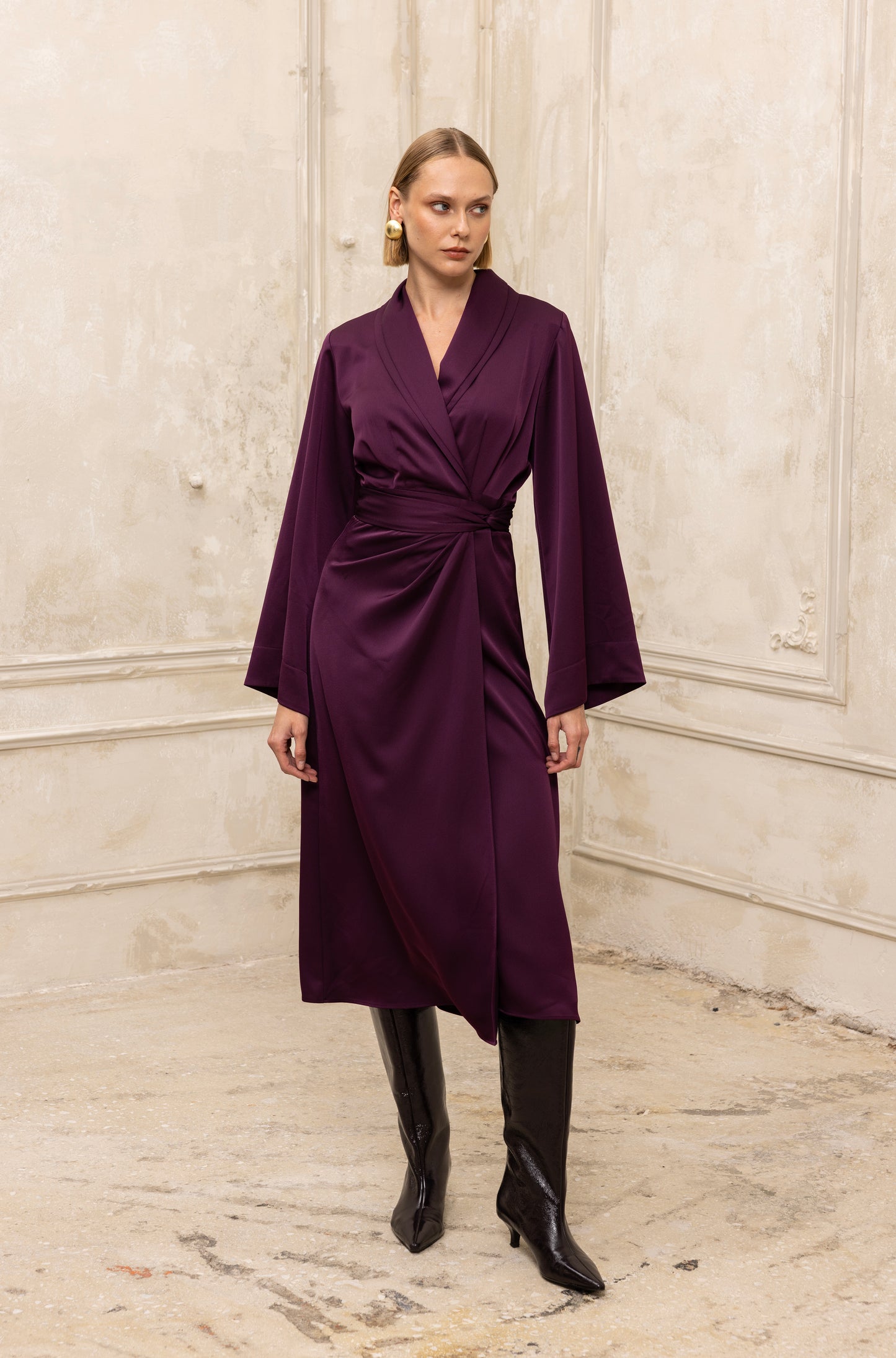 Lorenne Dress purple