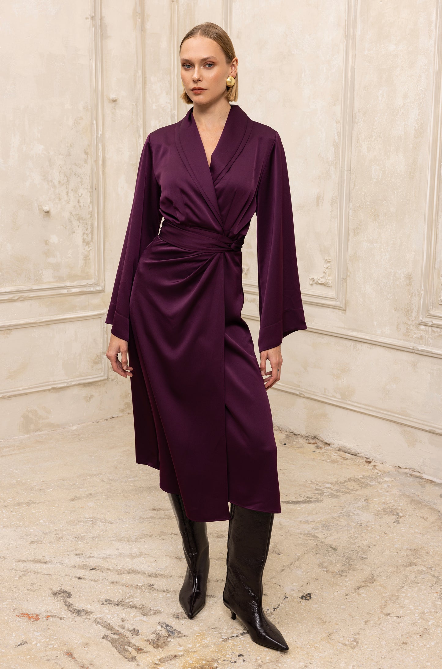 Lorenne Dress purple