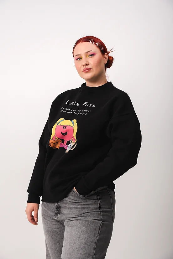 Little Miss: Rather Talk To Animals Than Talk To People - Hoodie