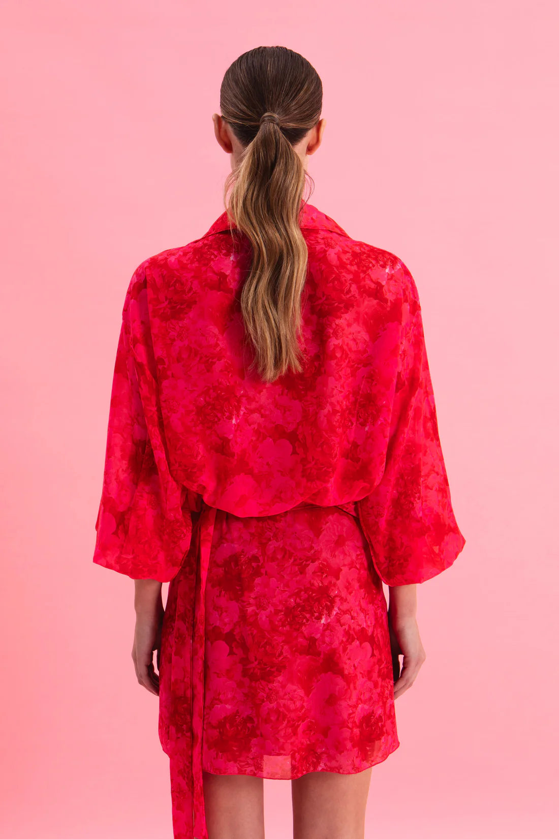RUBY ROSE MINI WRAP SKIRT