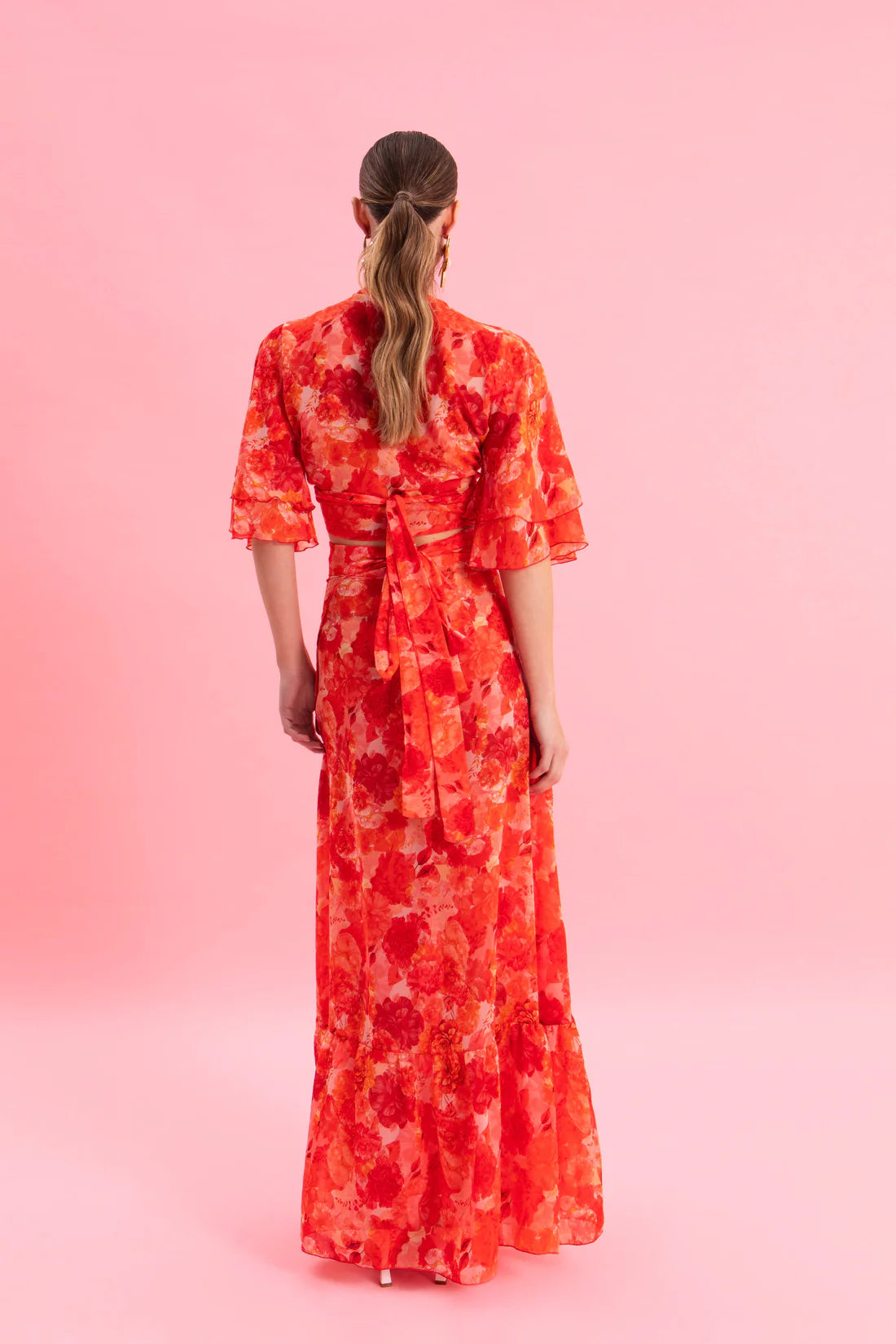 SUNSET DREAM WRAP TOP