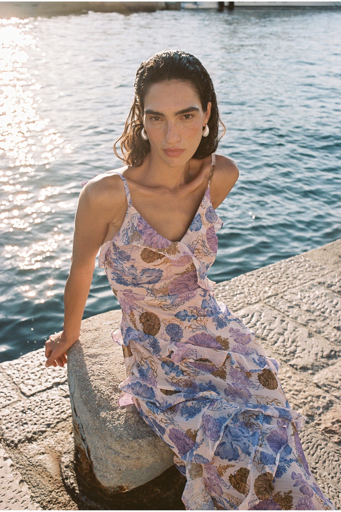 Hydra Ruffle Dress
