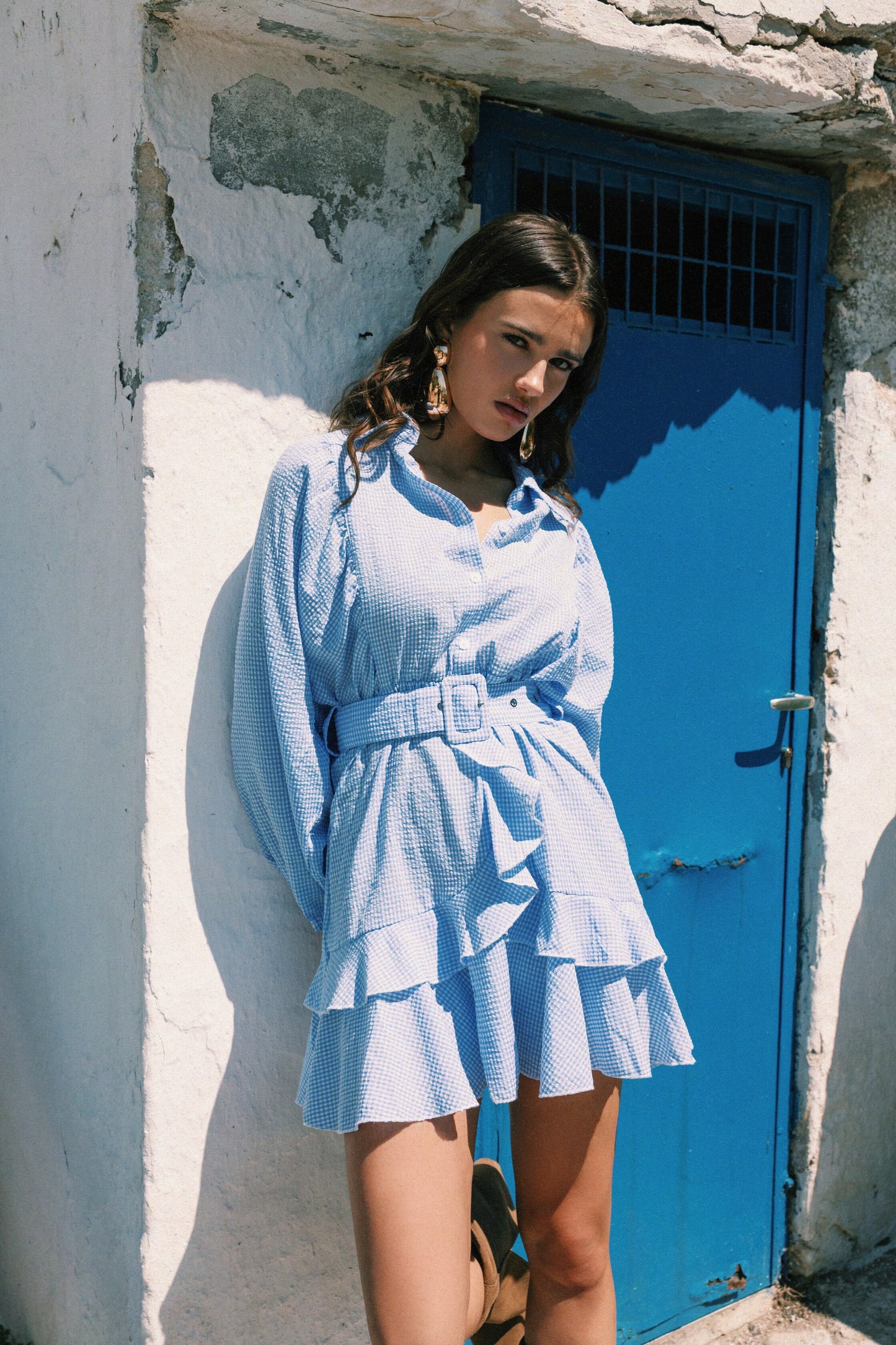 Milena Dress (Blue)