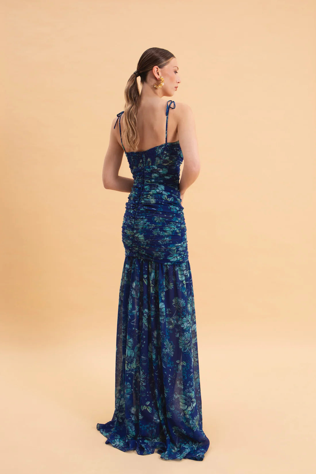ETHEREAL BLUE MAXI DRESS