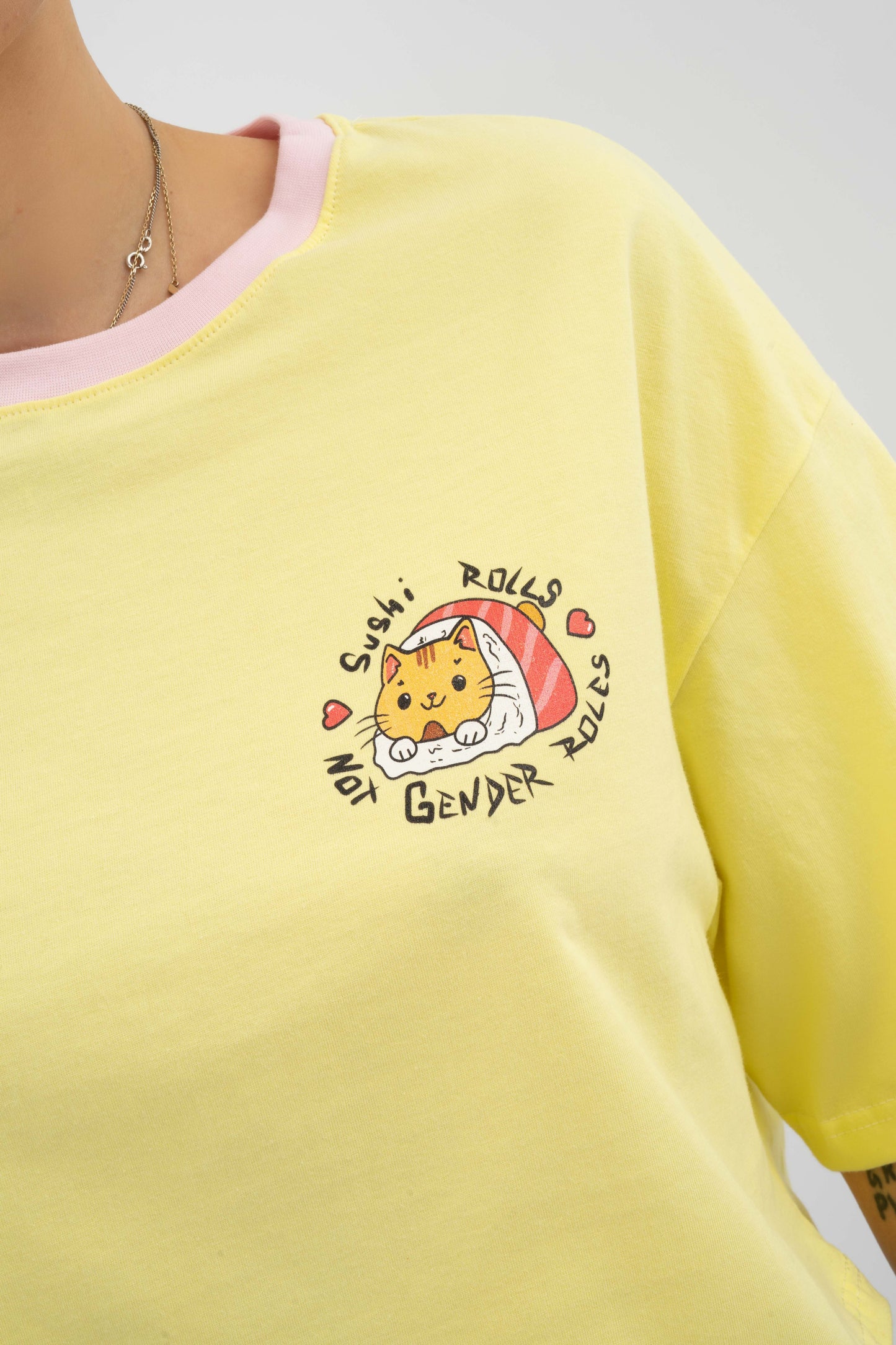 Sushi Rolls - Crop T-Shirt