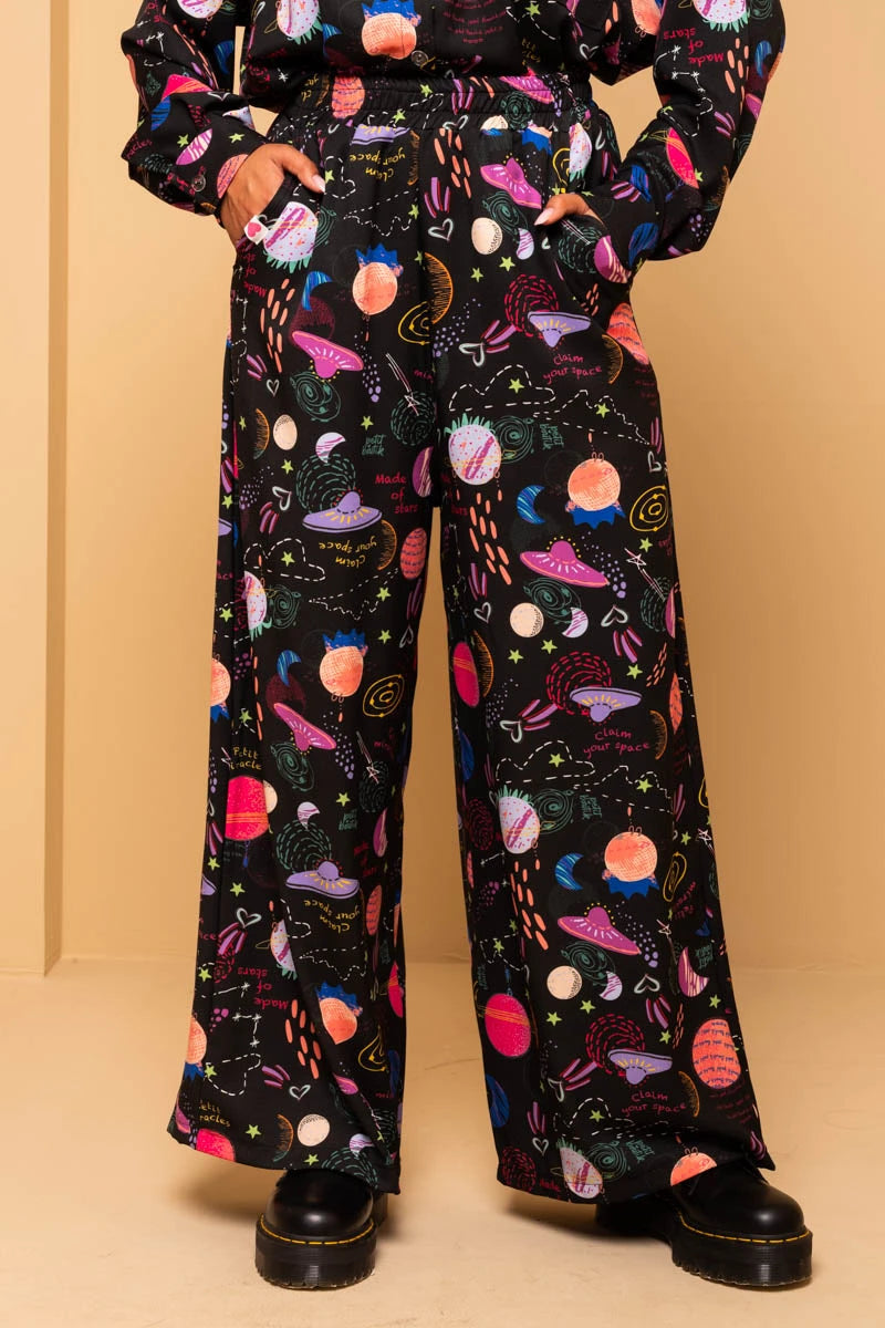 Lisa Pants Claim Your Space με Τσέπες Petit Boutik