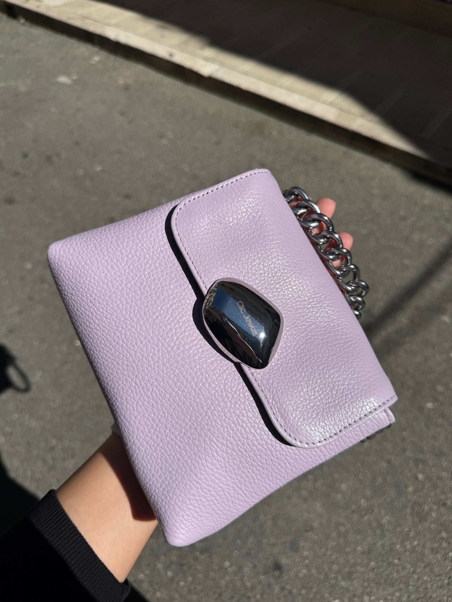MAYA MINIBAG (Lilac dolaro genuine leather)