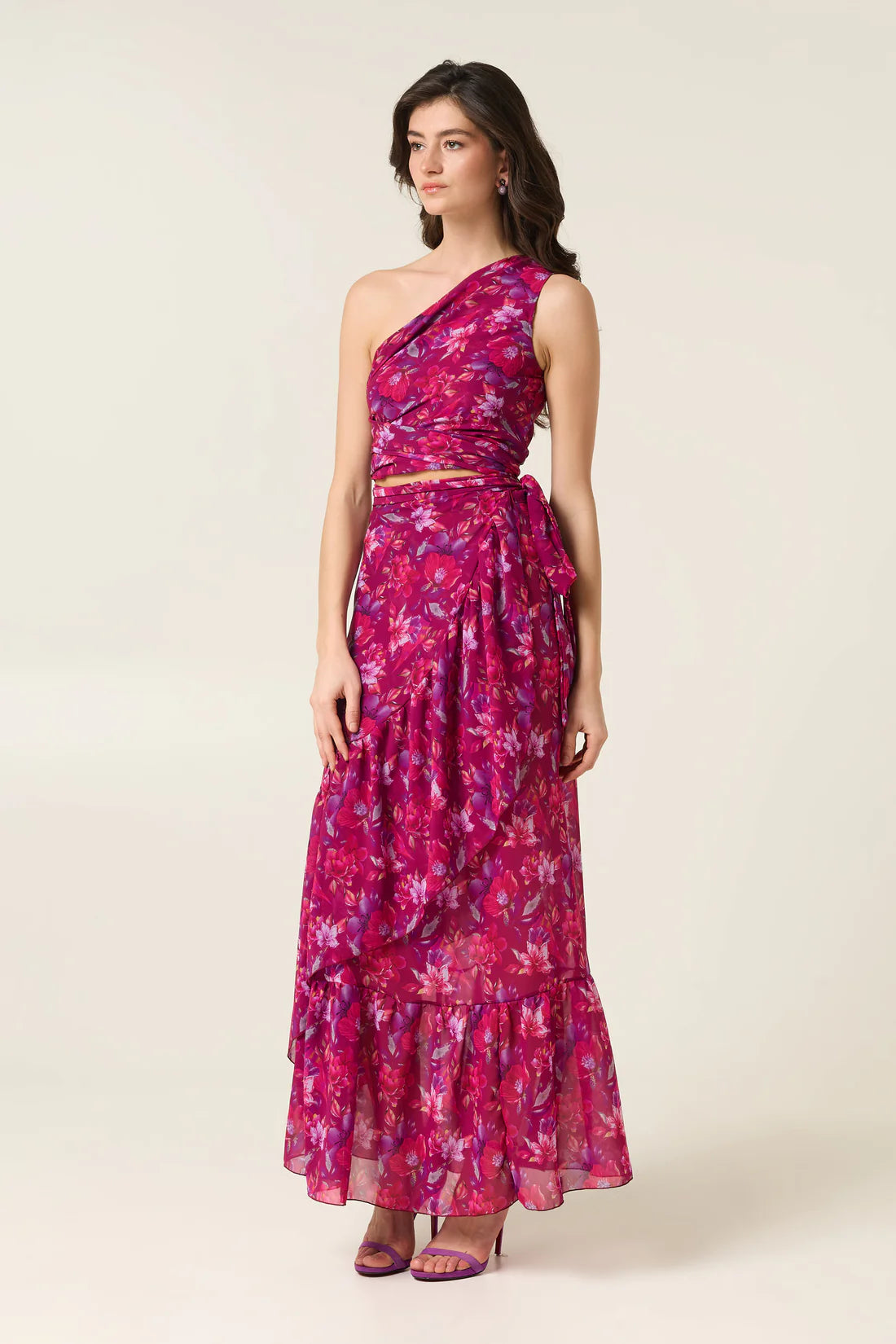 AMANDA ONE SHOULDER POLYMORPHIC TOP