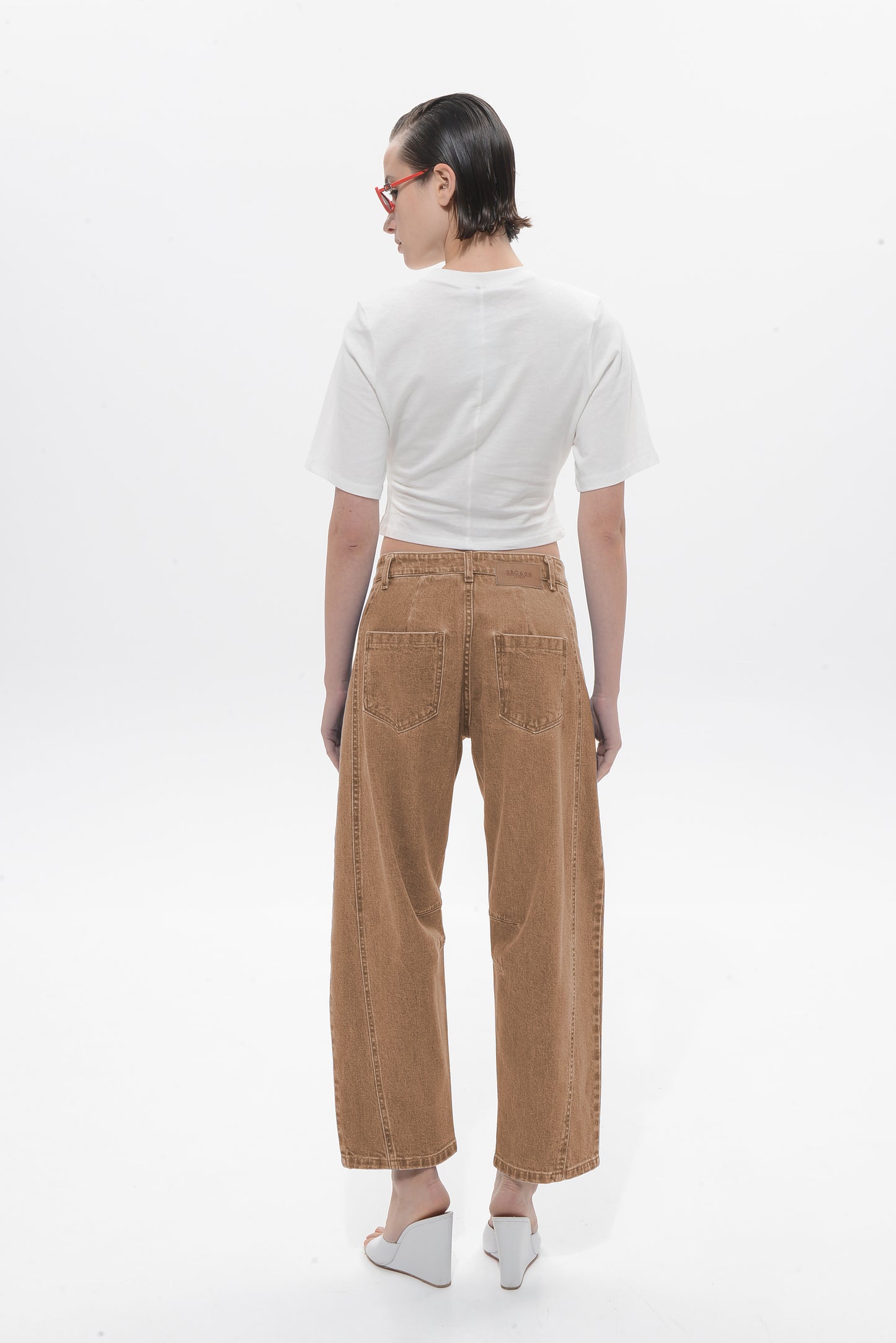 Rumi Tobacco Denim Pants