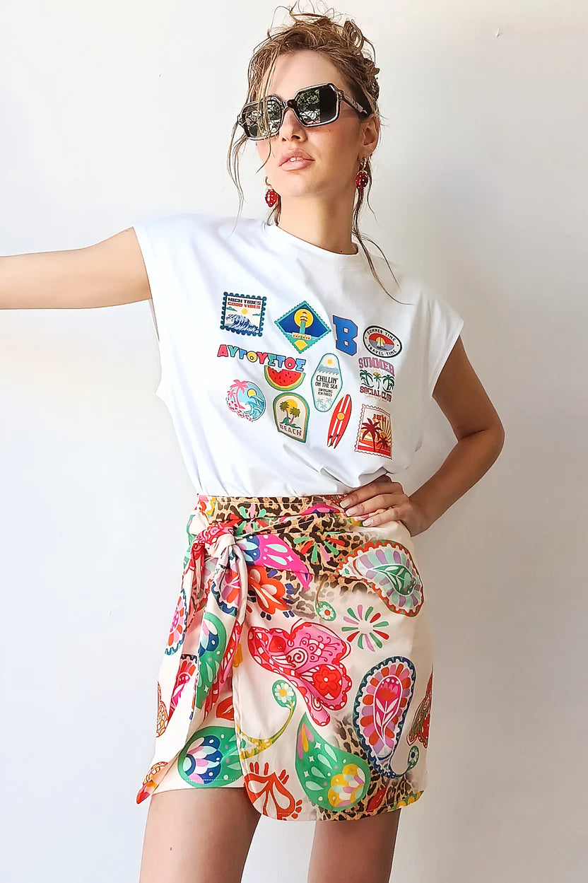 T-SHIRT TAXIDI (white)
