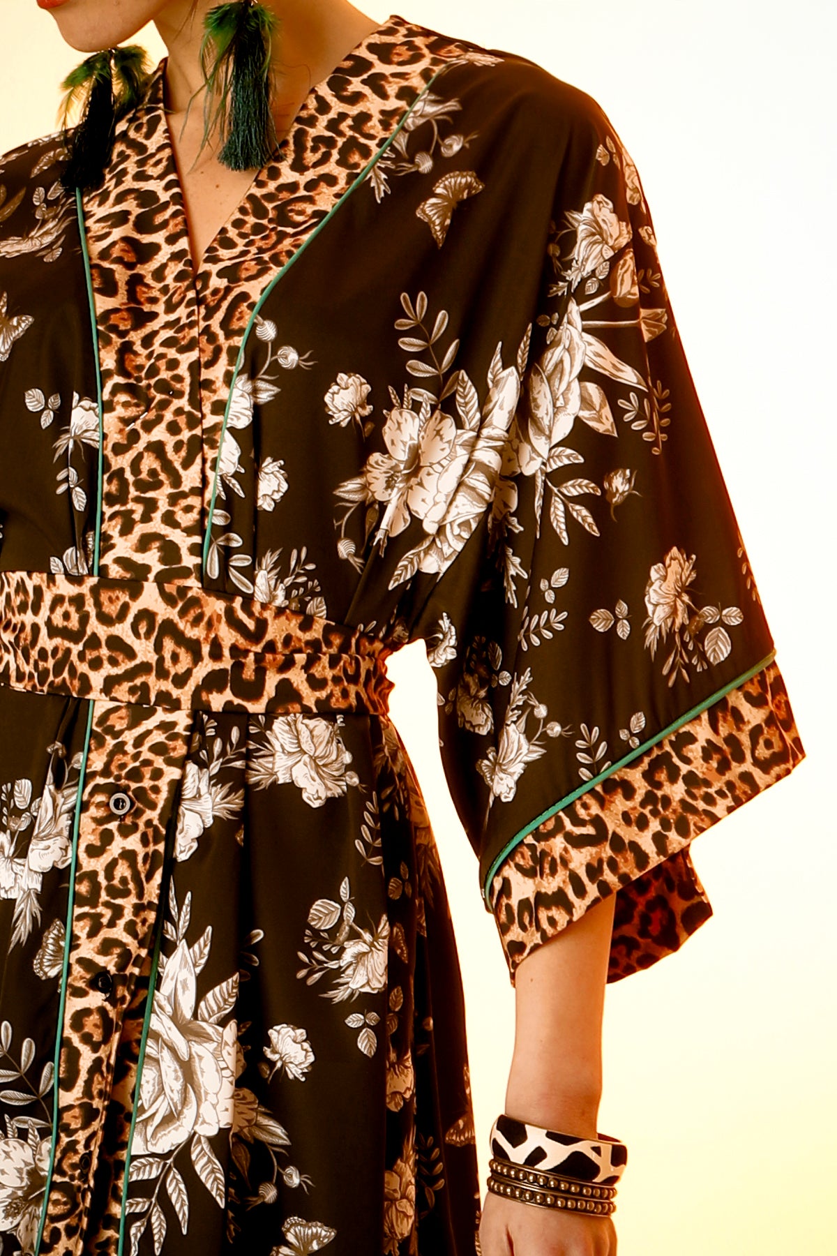 ROMINA (BLACK) DRESS/KIMONO