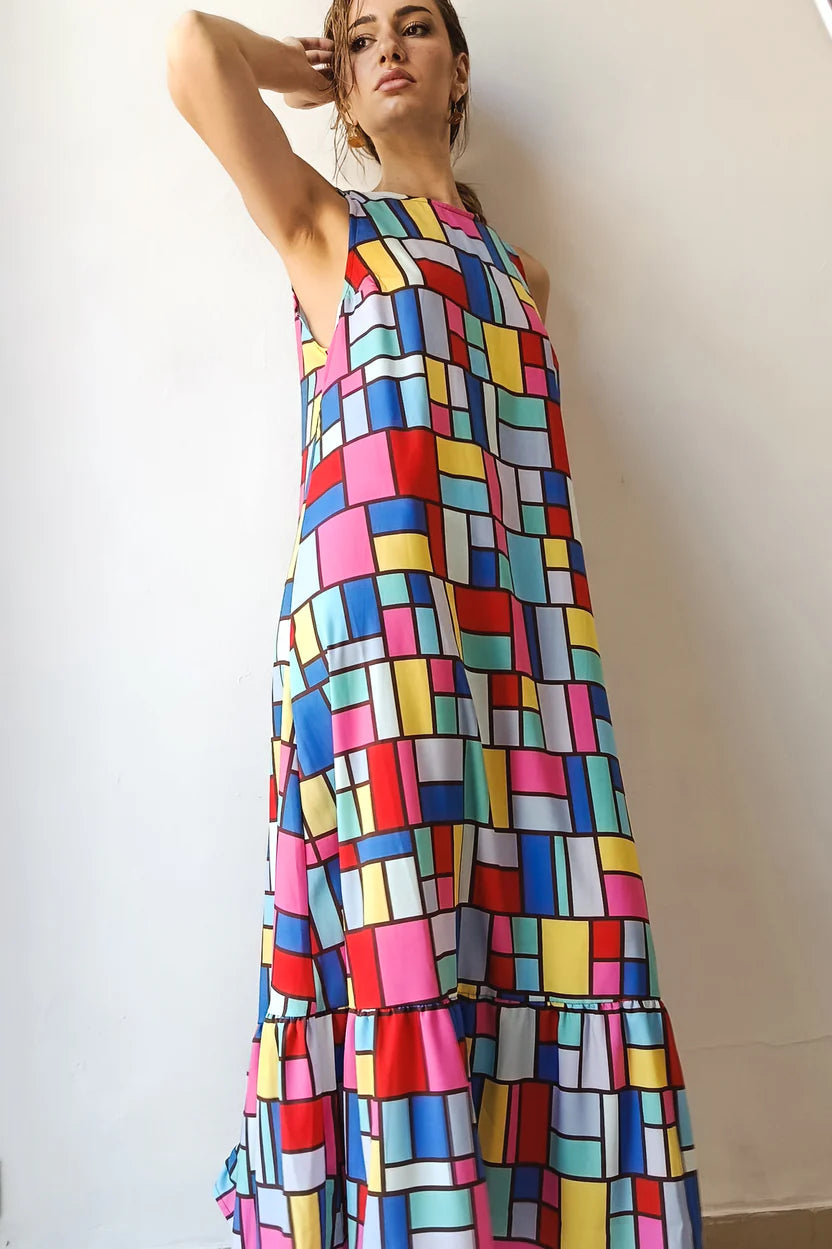 KYMA DRESS (colorful)