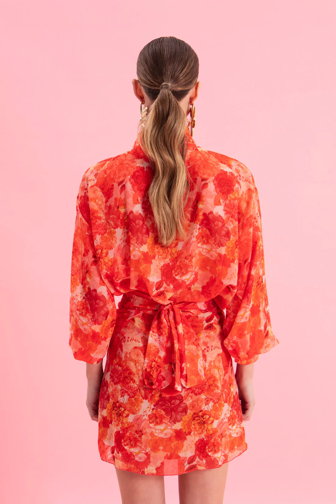 SUNSET DREAM MINI WRAP SKIRT