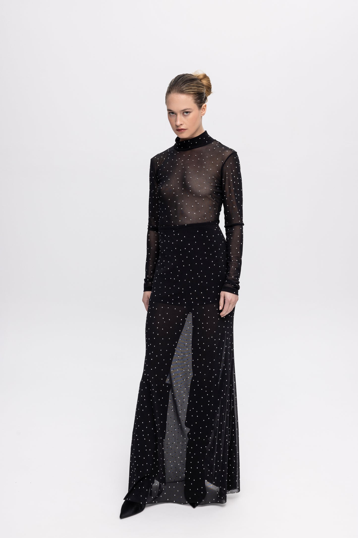 Starry Night Long Sleeve Bodysuit