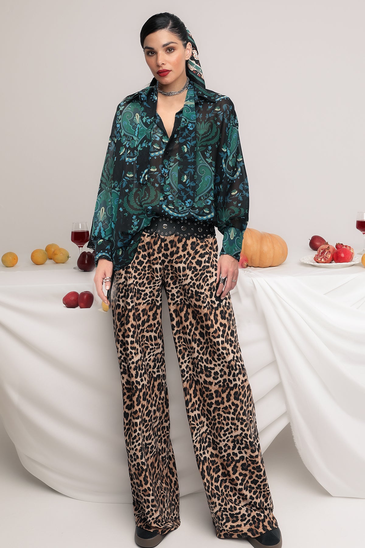 AMARA (LEOPARD) PANT
