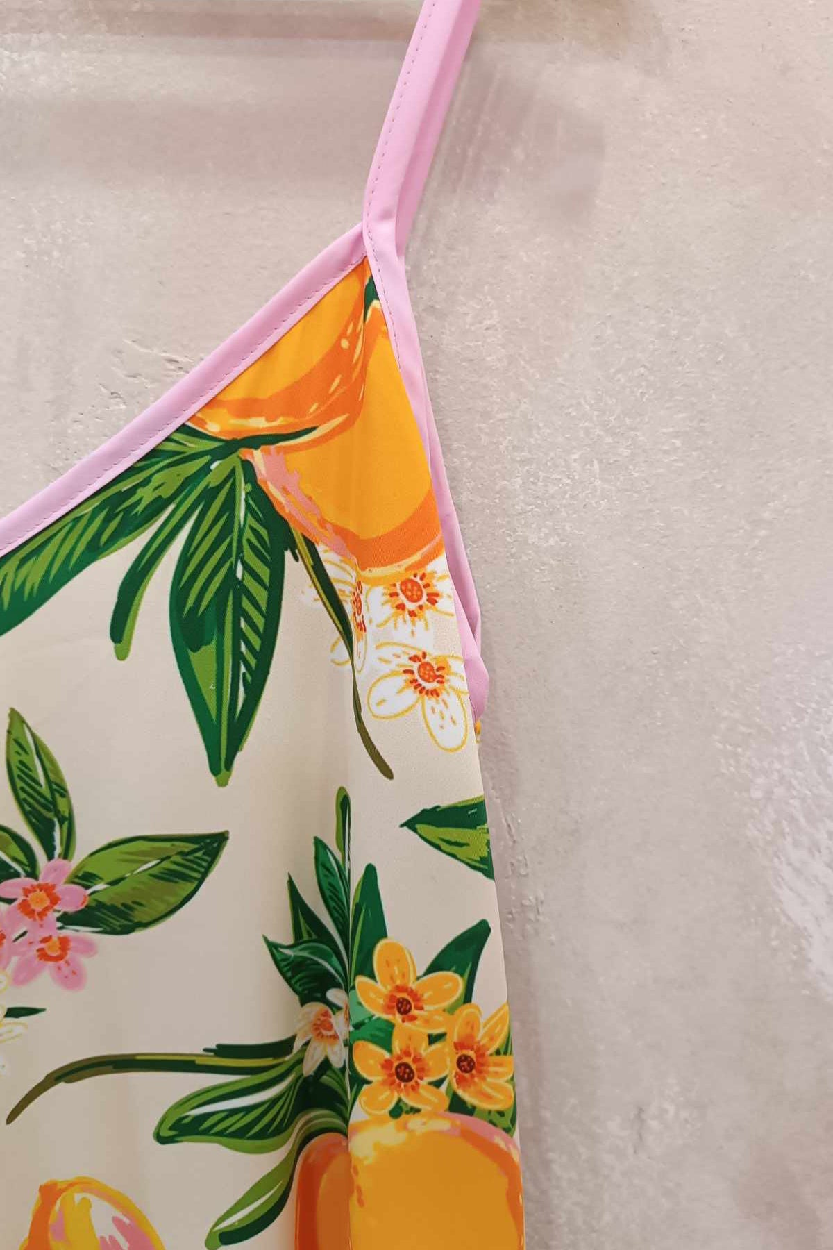 ANNITA DRESS (ORANGES)