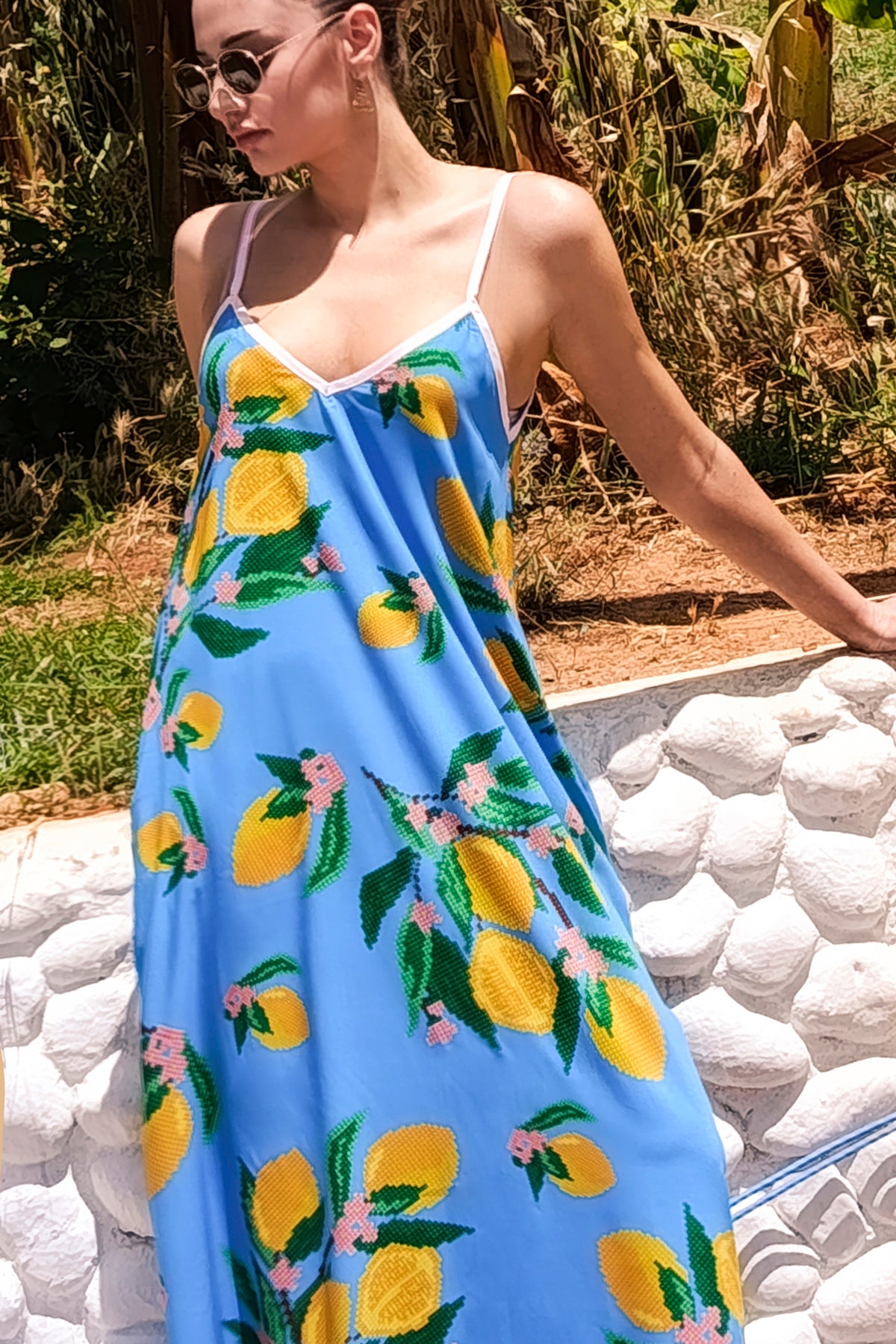 ANNITA DRESS (LEMONS)
