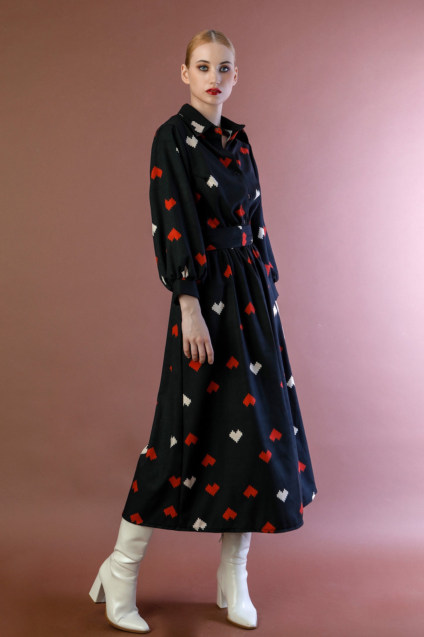 Arianna Dress - Hearts