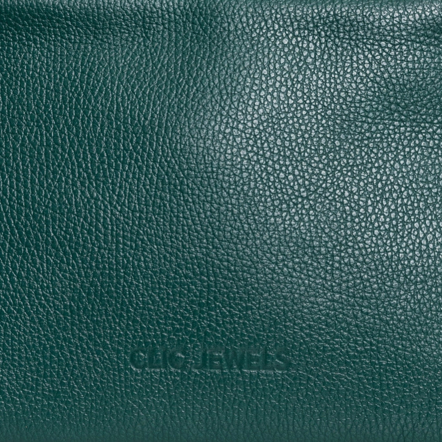 GRACE MINITOTE (dark green dolaro genuine leather)