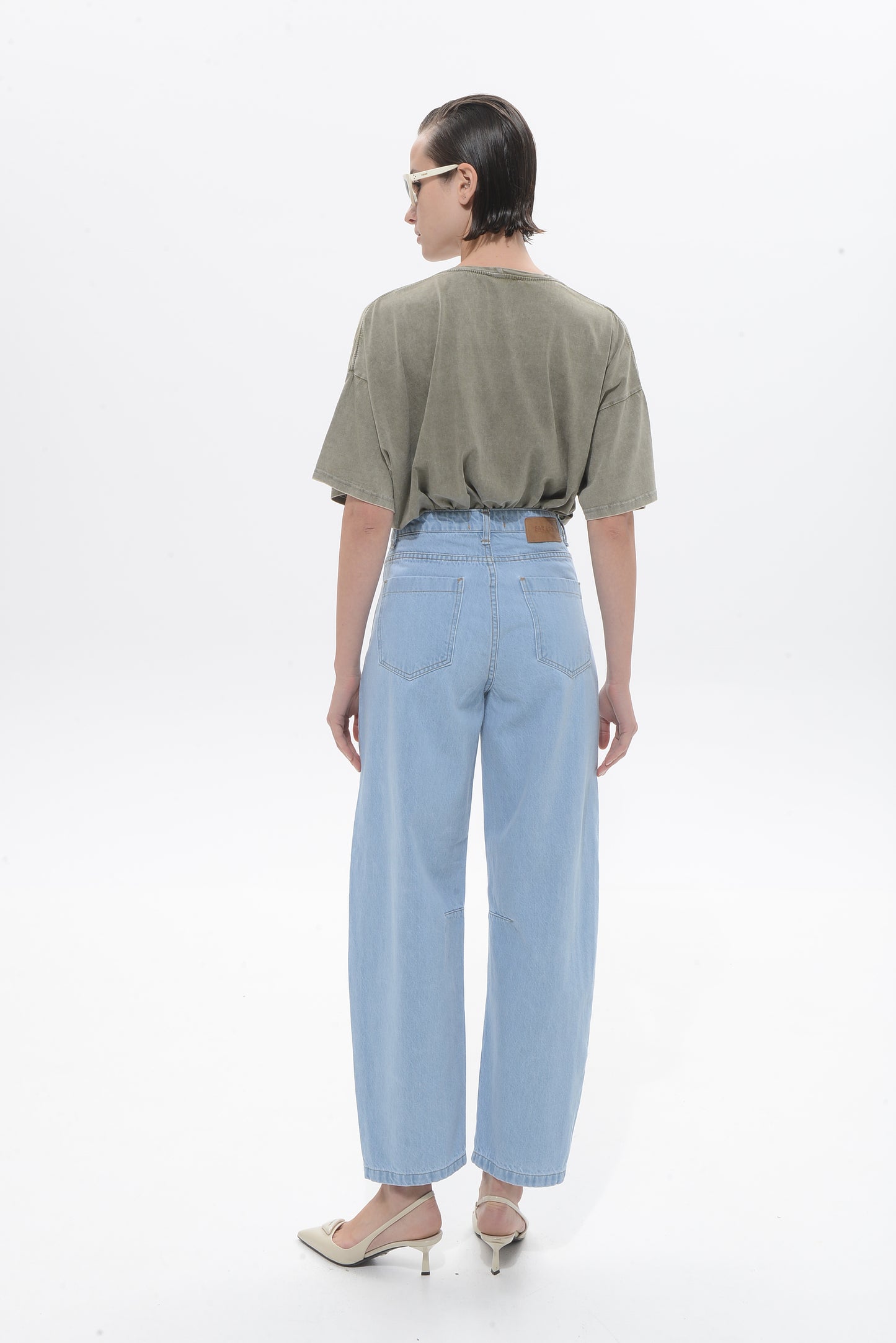 Inna Balloon Light Blue Denim