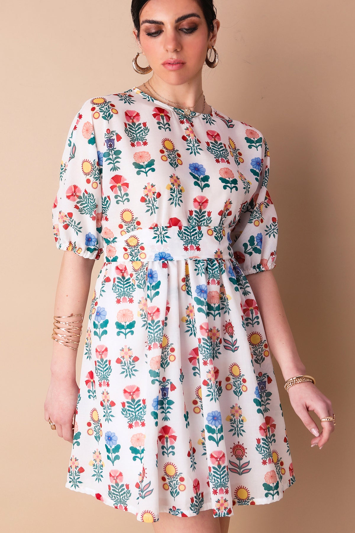 CHIARA (WHITE) DRESS (((PRE-order next week)))