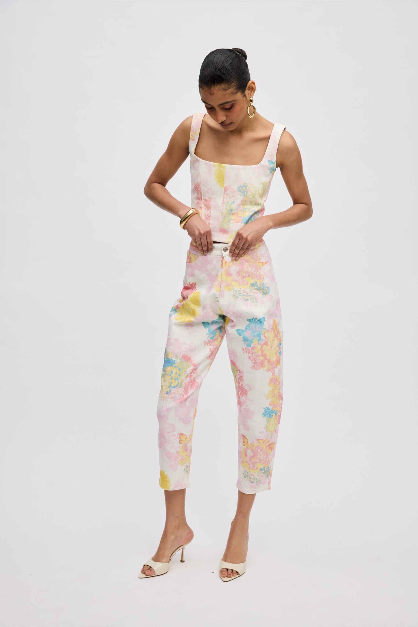 Floral Mist Jeans