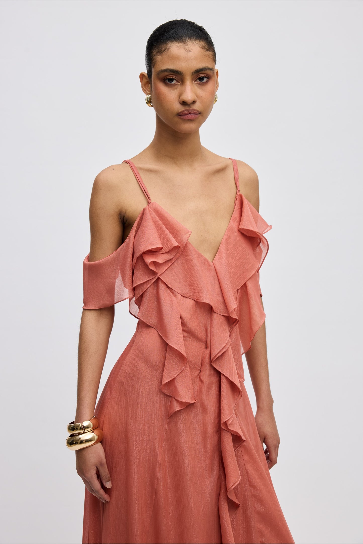 AGAPI DRESS SALMON