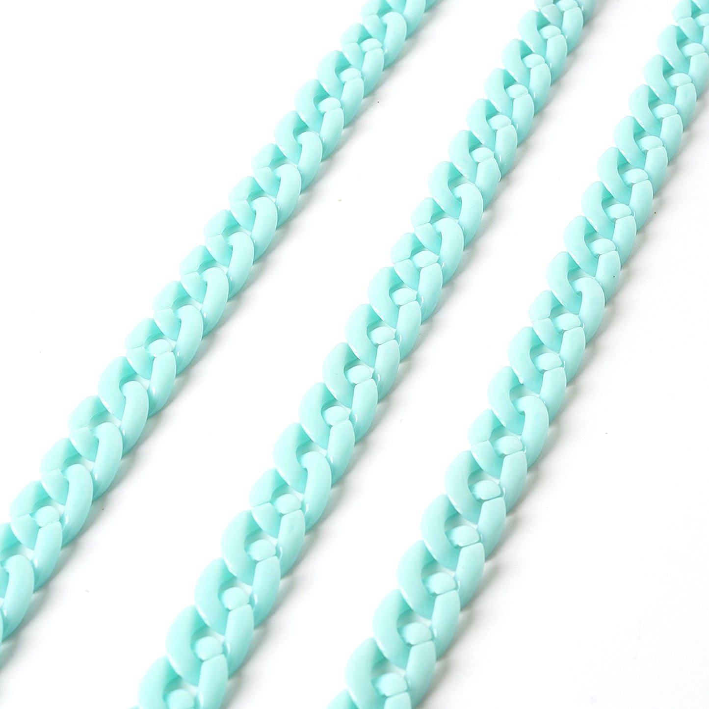 Acrylic Chain Sky Blue