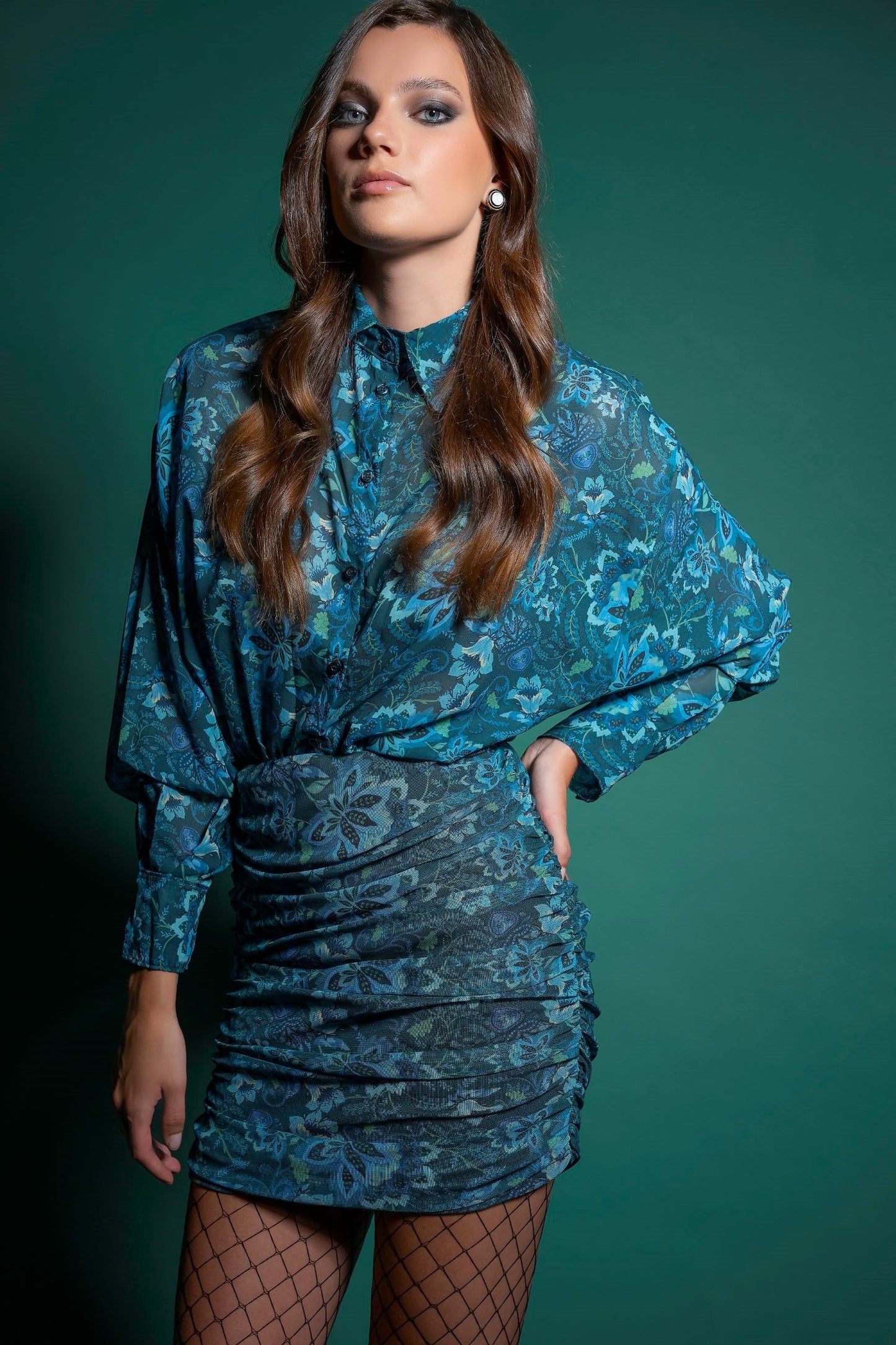 MARSEILLE MINI MESH SKIRT