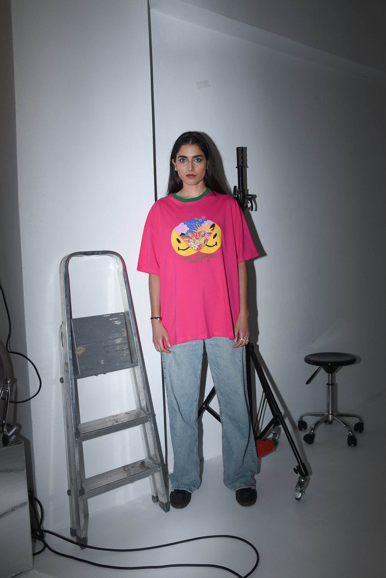Too Creative - Fuchsia Tshirt