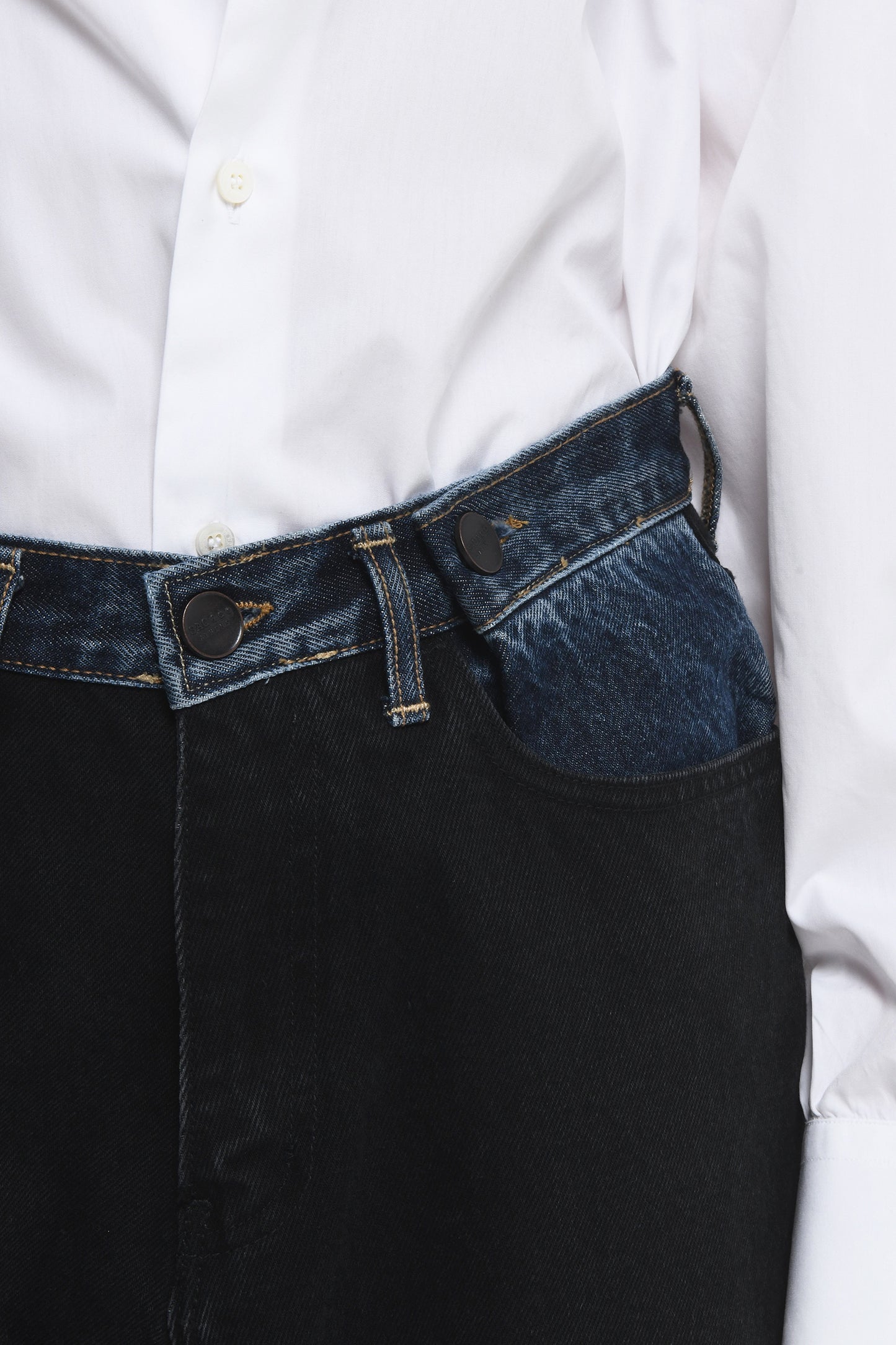 Evelyn Denim- BLACK/DARK BLUE