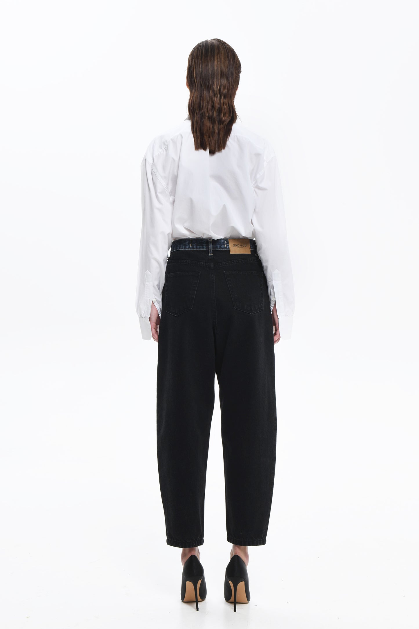 Evelyn Denim- BLACK/DARK BLUE