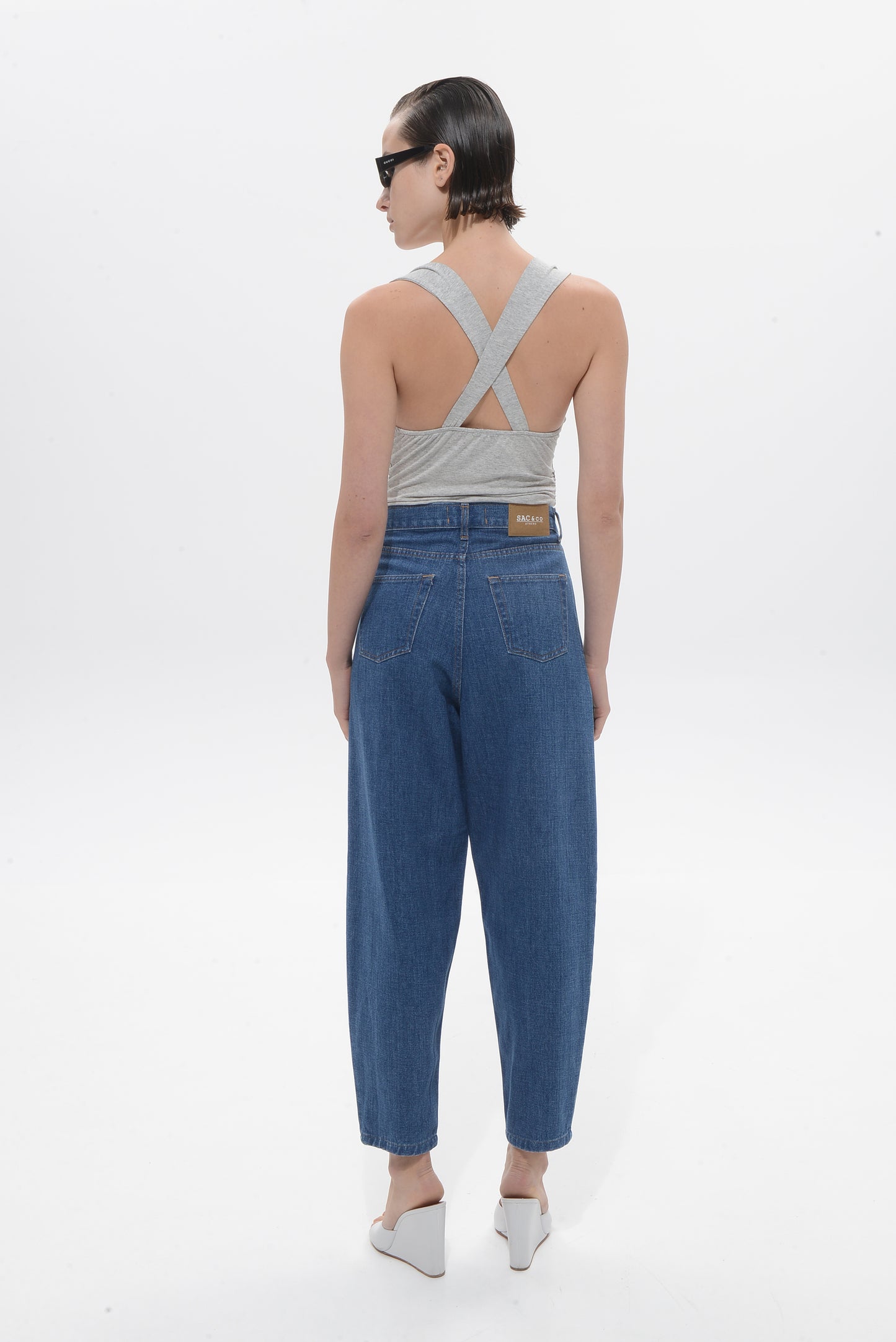 Lima Slouchy Ocean Blue