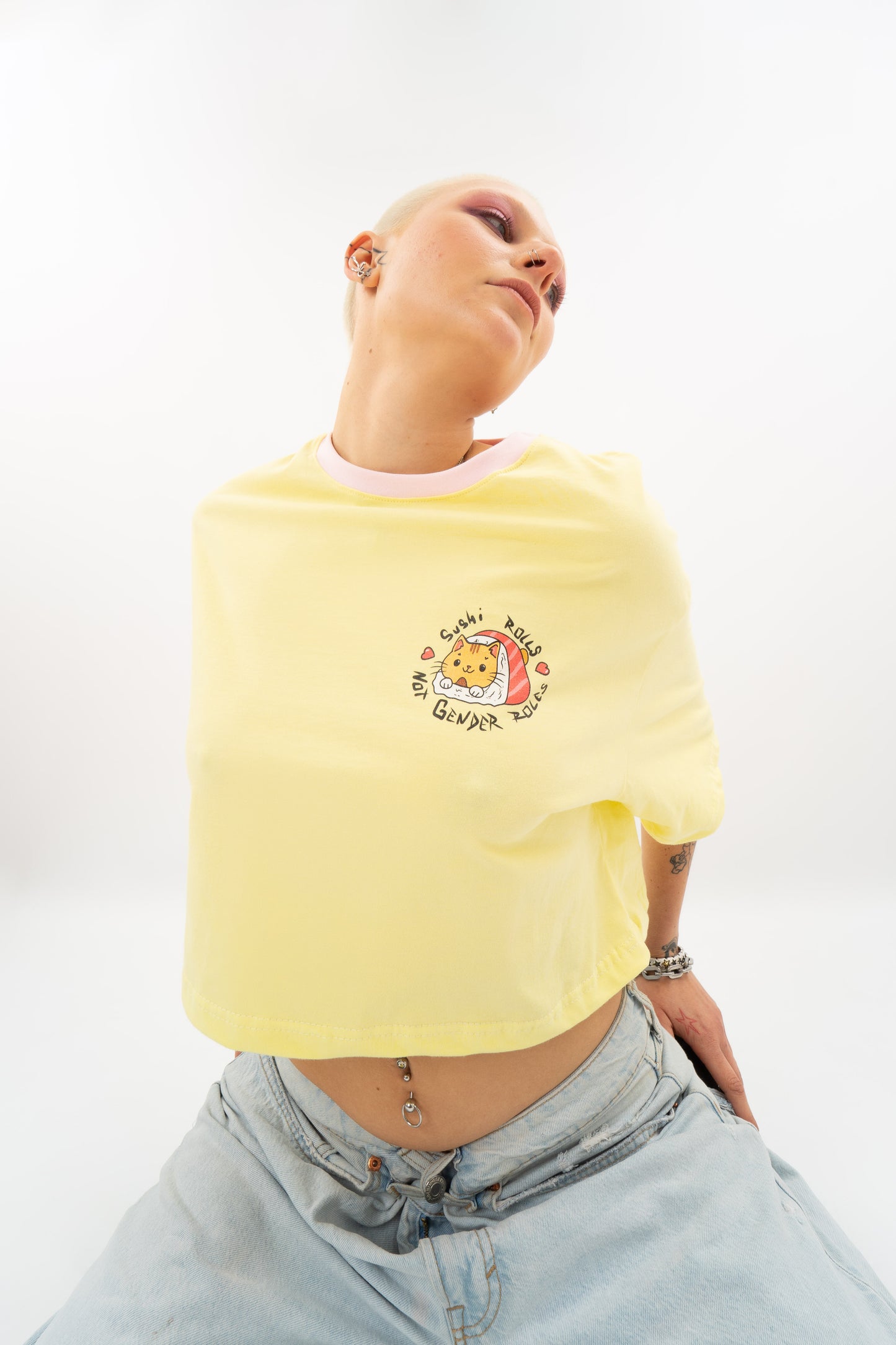 Sushi Rolls - Crop T-Shirt