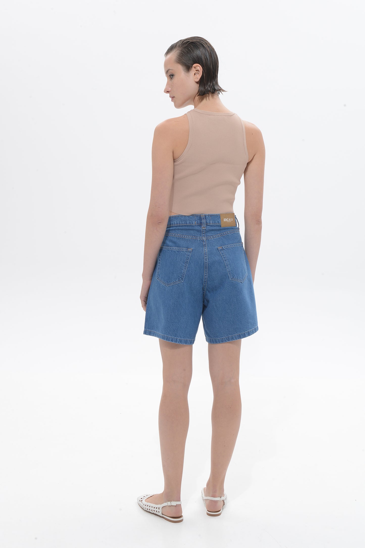 Noema Shorts Mid Blue