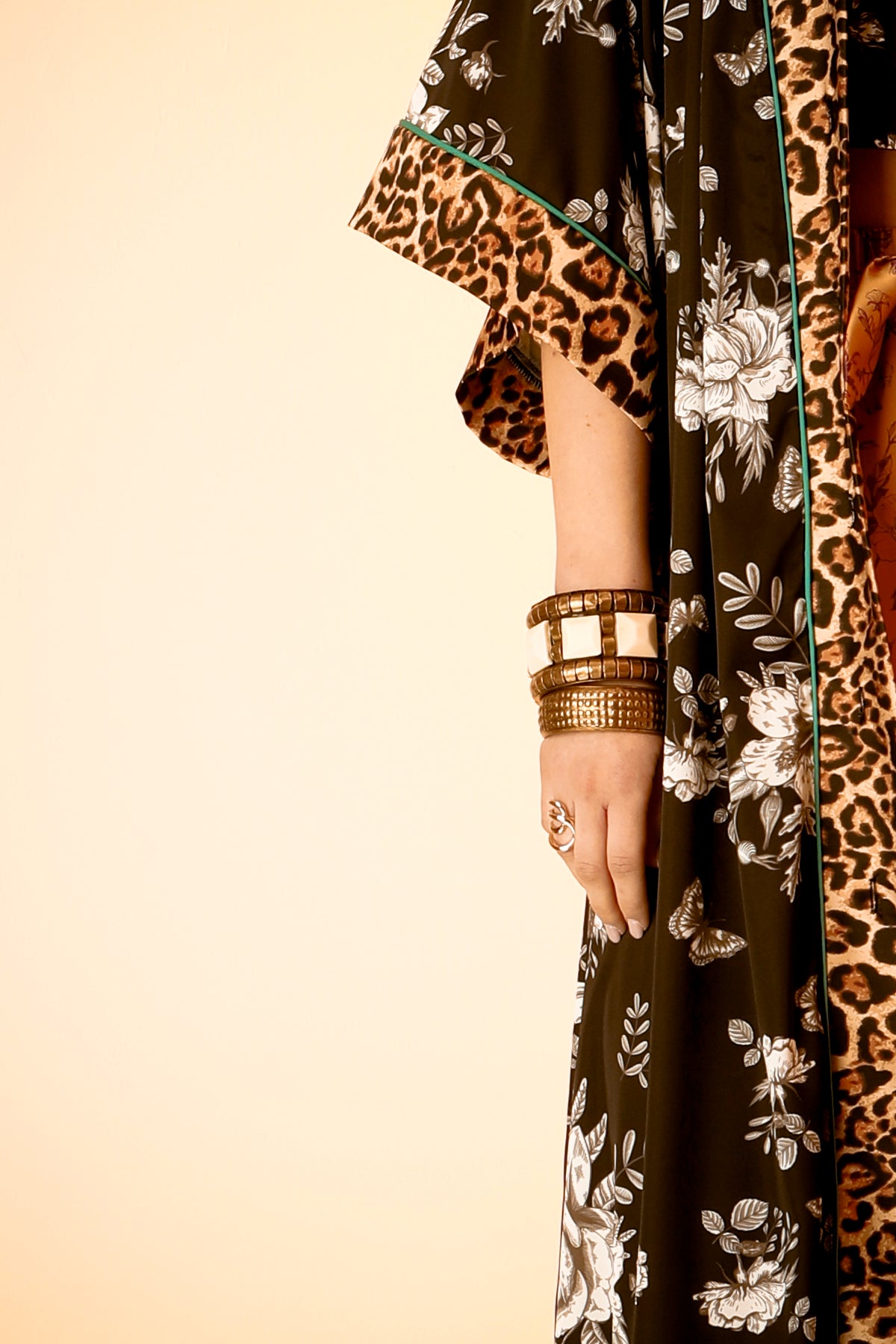 ROMINA (BLACK) DRESS/KIMONO