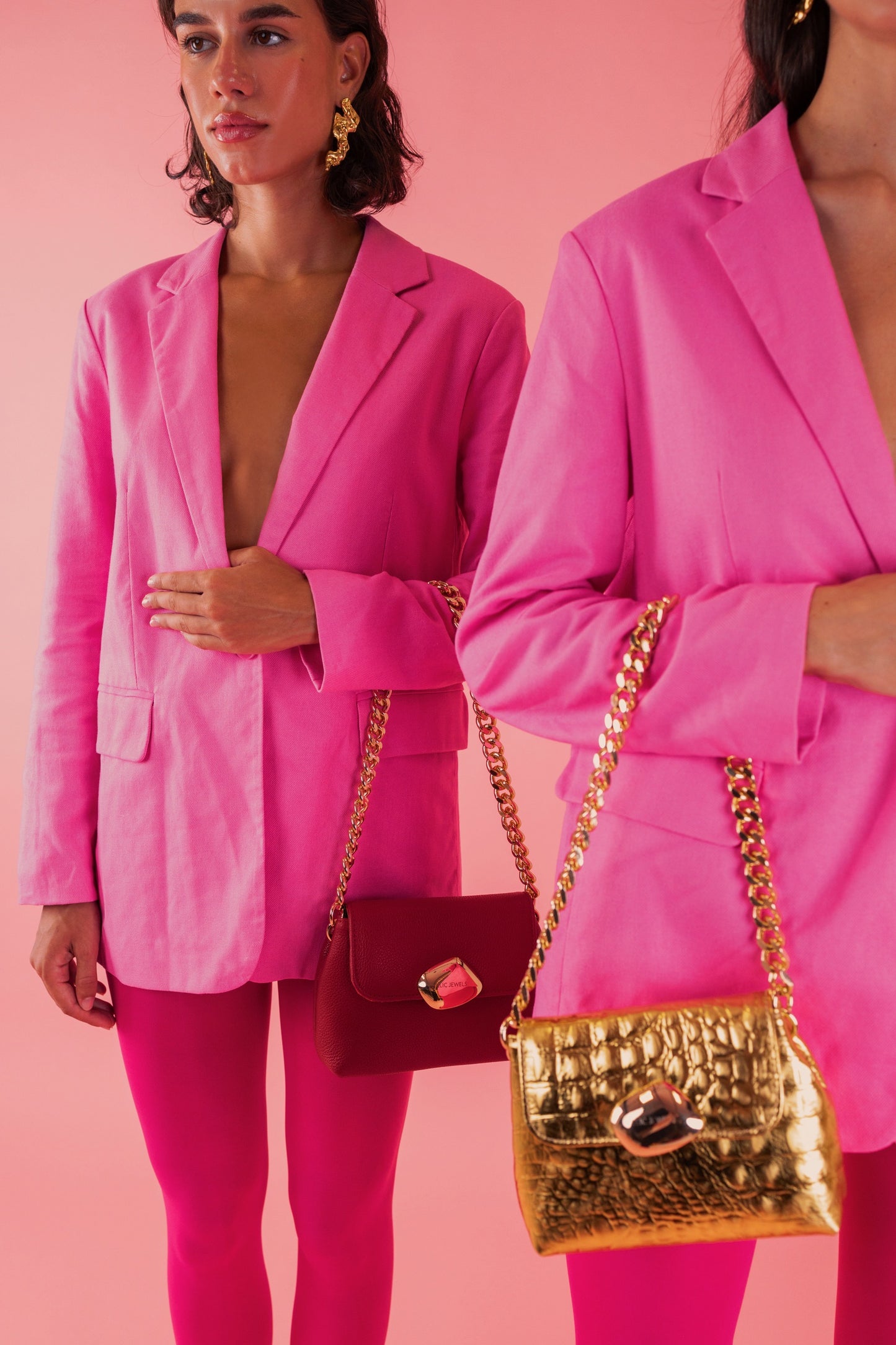 Gold Croco Minibag