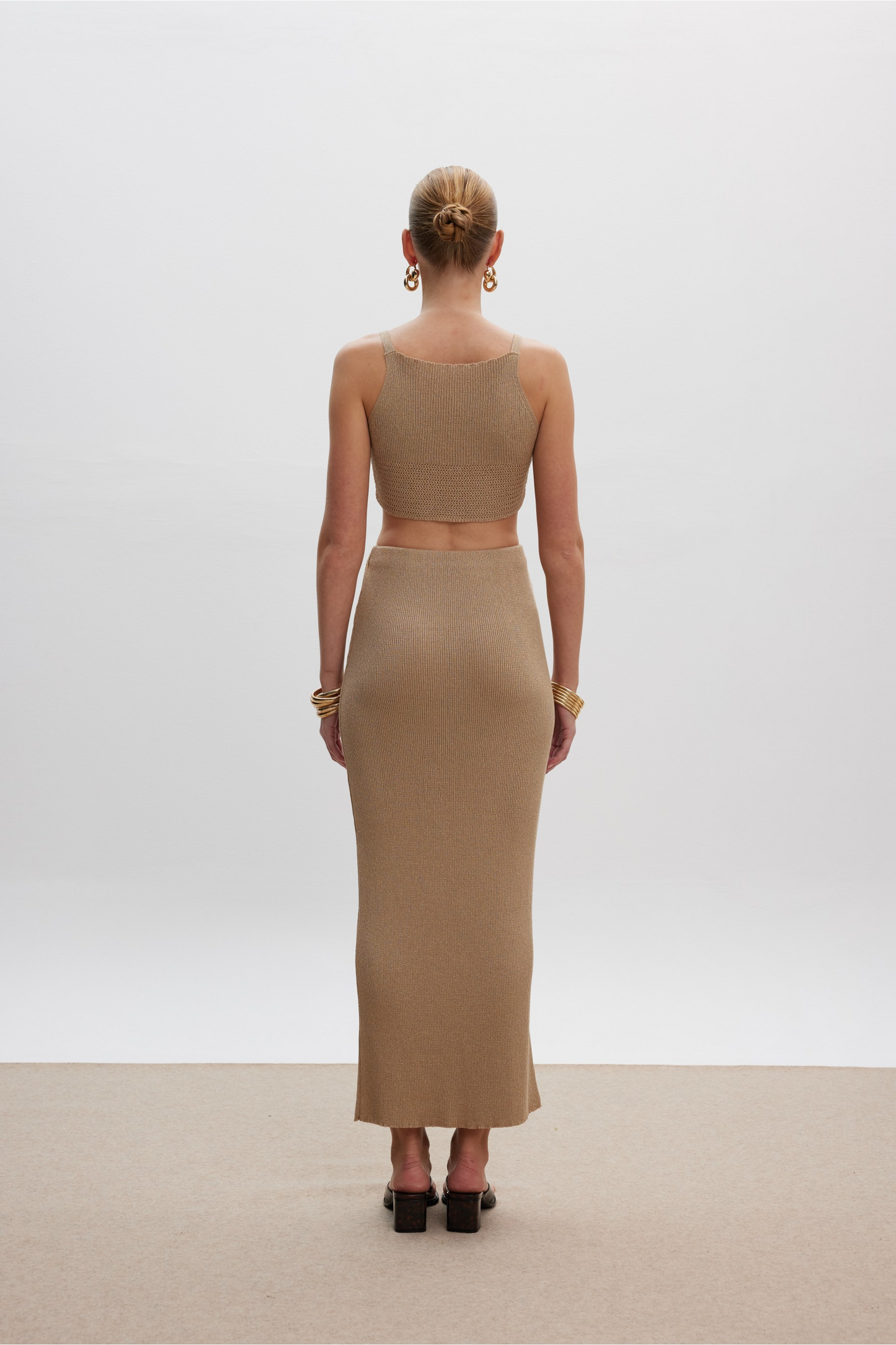Bronze Goddess Knit Set