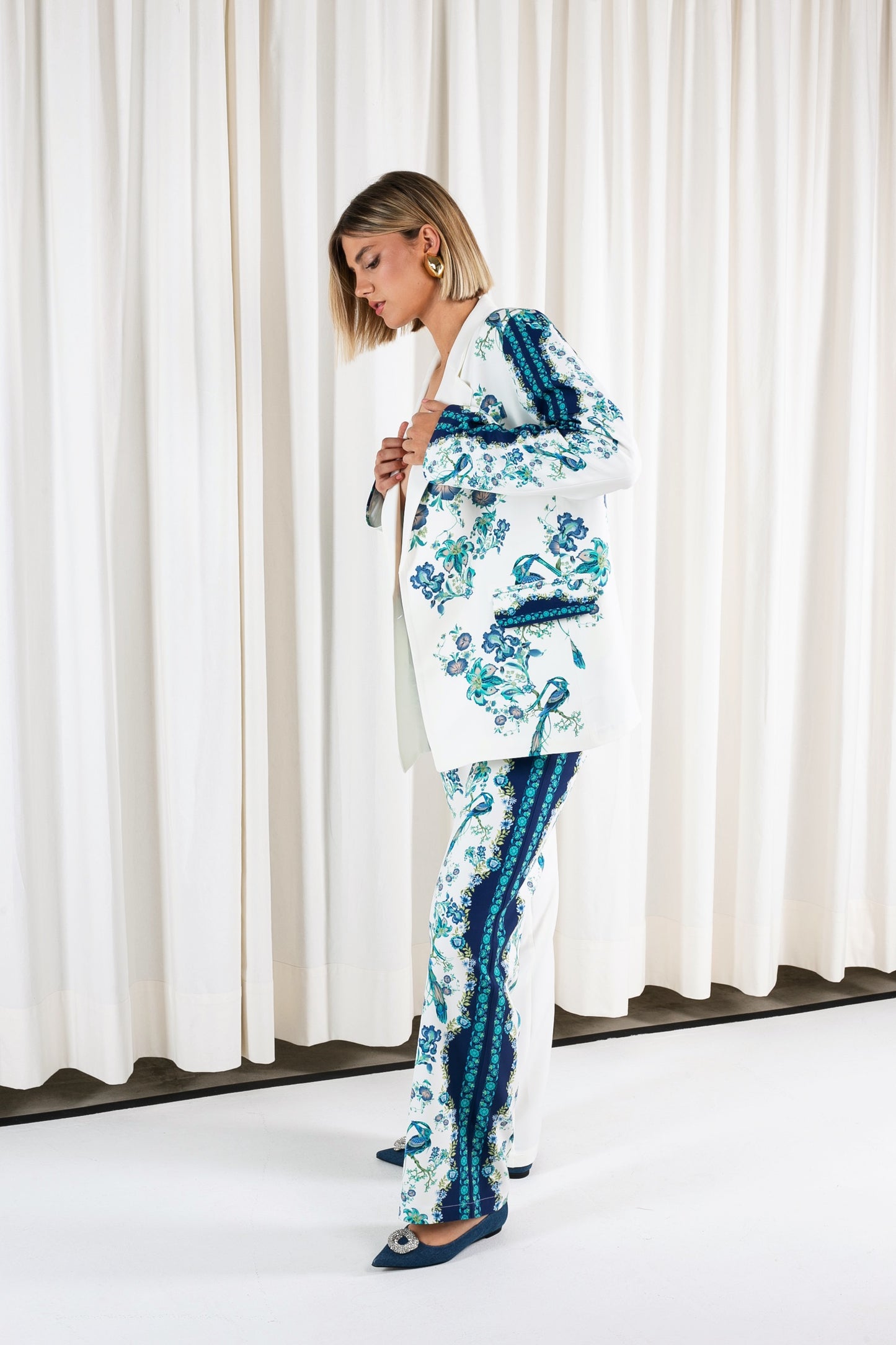 Oasis Blue Divine Pants