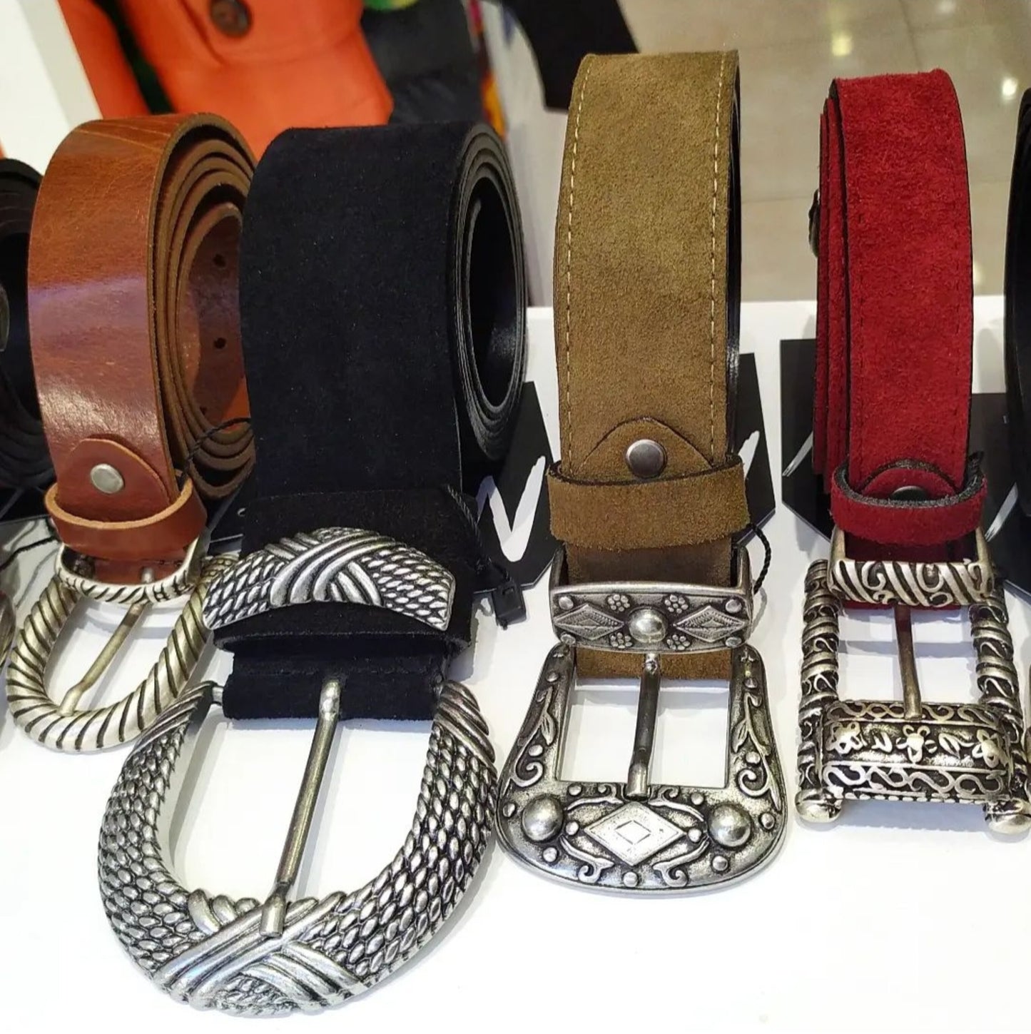 Bordeaux Lover Leather Belt