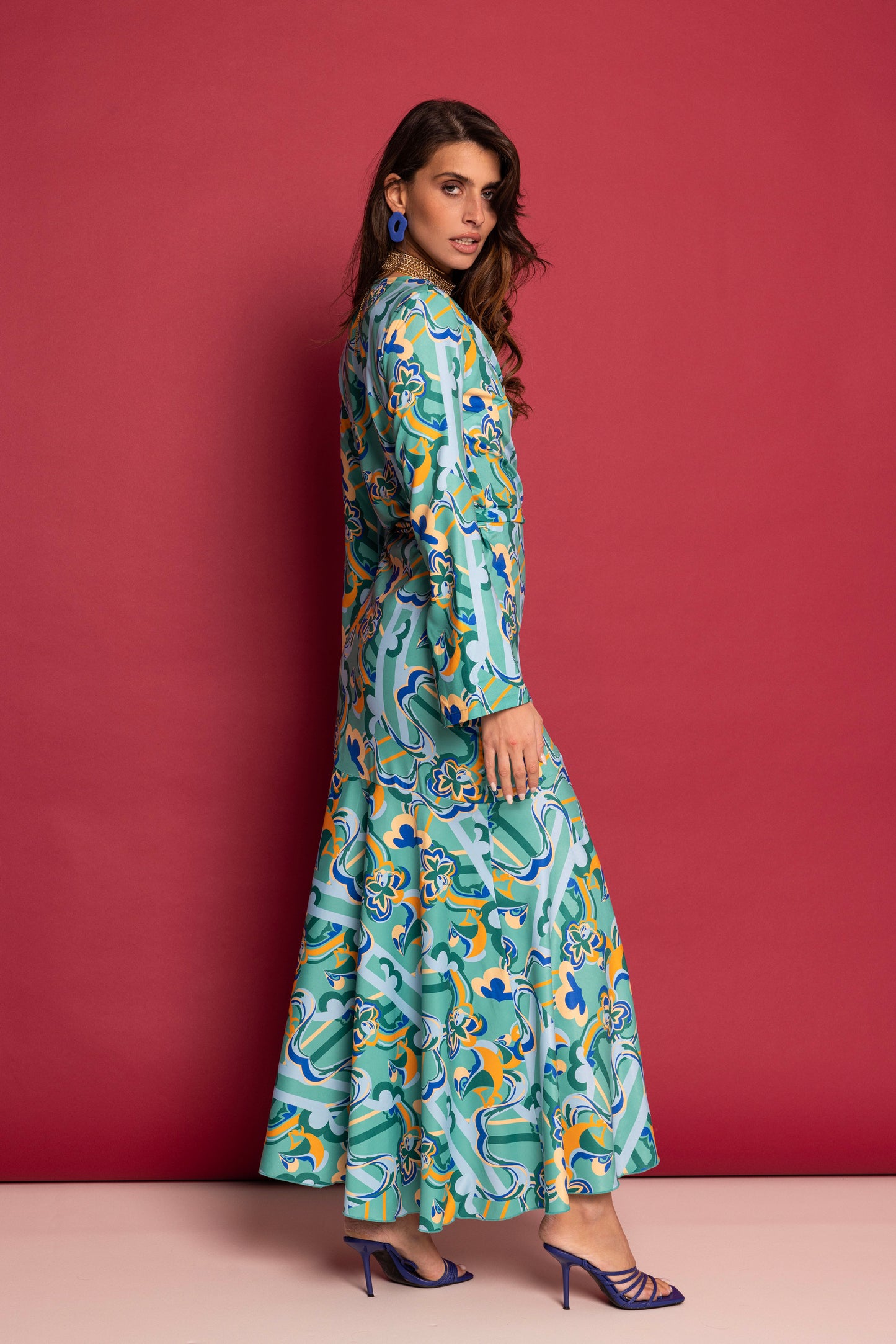 ARIETTA KIMONO DRESS