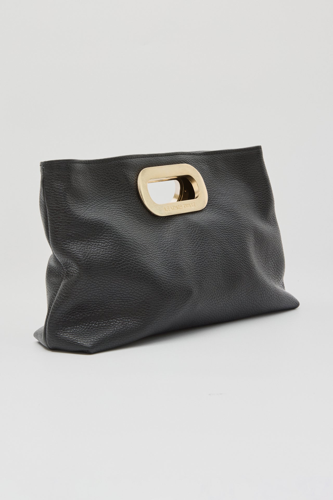 GOT HER ΔΕΡΜΑΤΙΝΗ CLUTCH ΤΣΑΝΤΑ ΜΑΥΡΗ