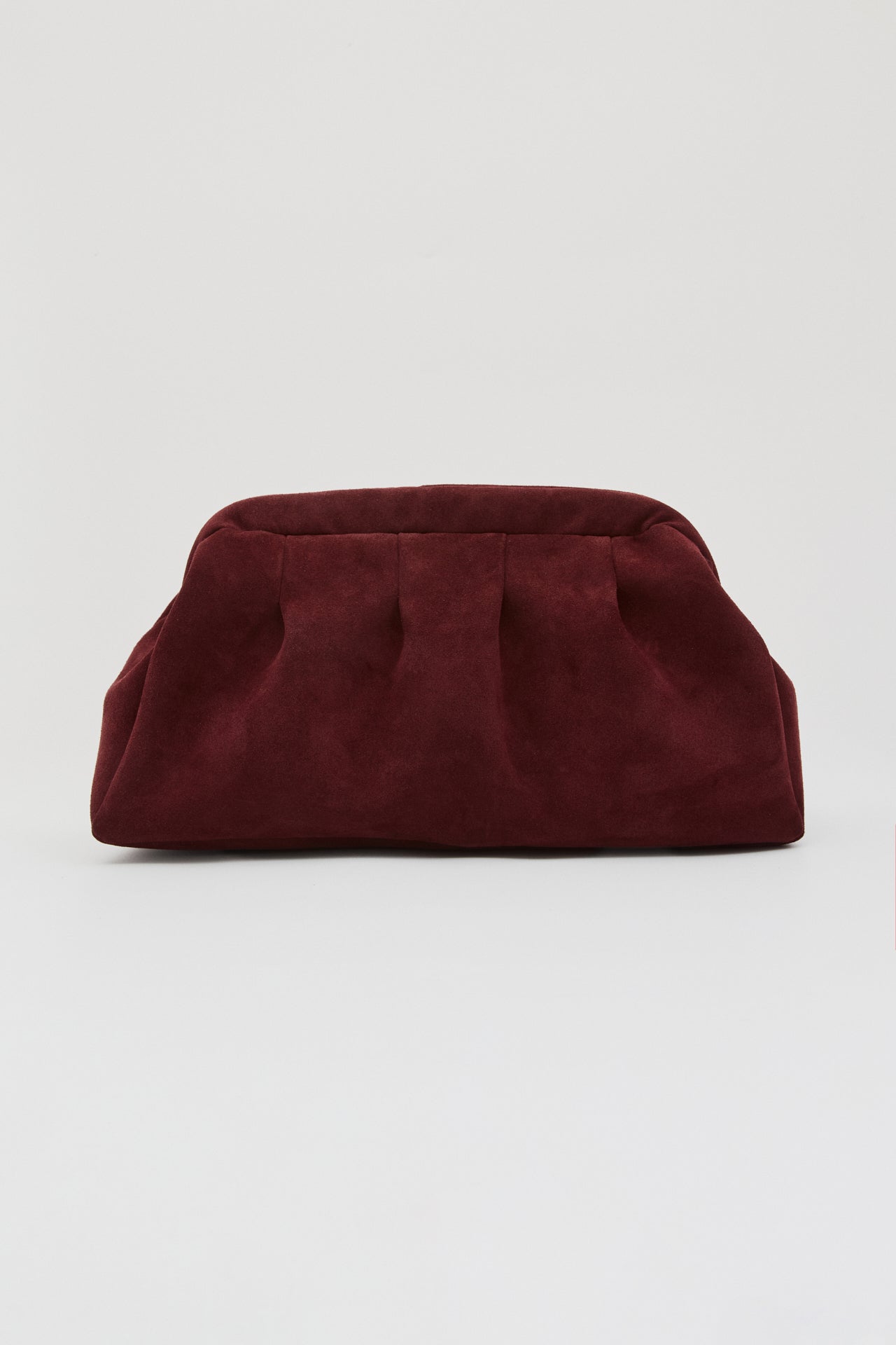 DIMI CLUTCH SUEDE ΤΣΑΝΤΑ ΜΠΟΡΝTΟ