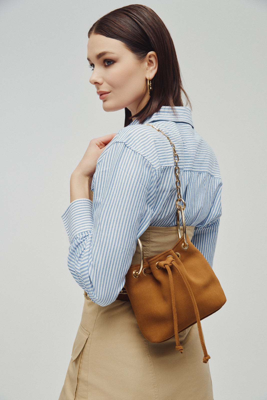 ARIA MINI SUEDE ΤΑΜΠΑ ΤΣΑΝΤΑ