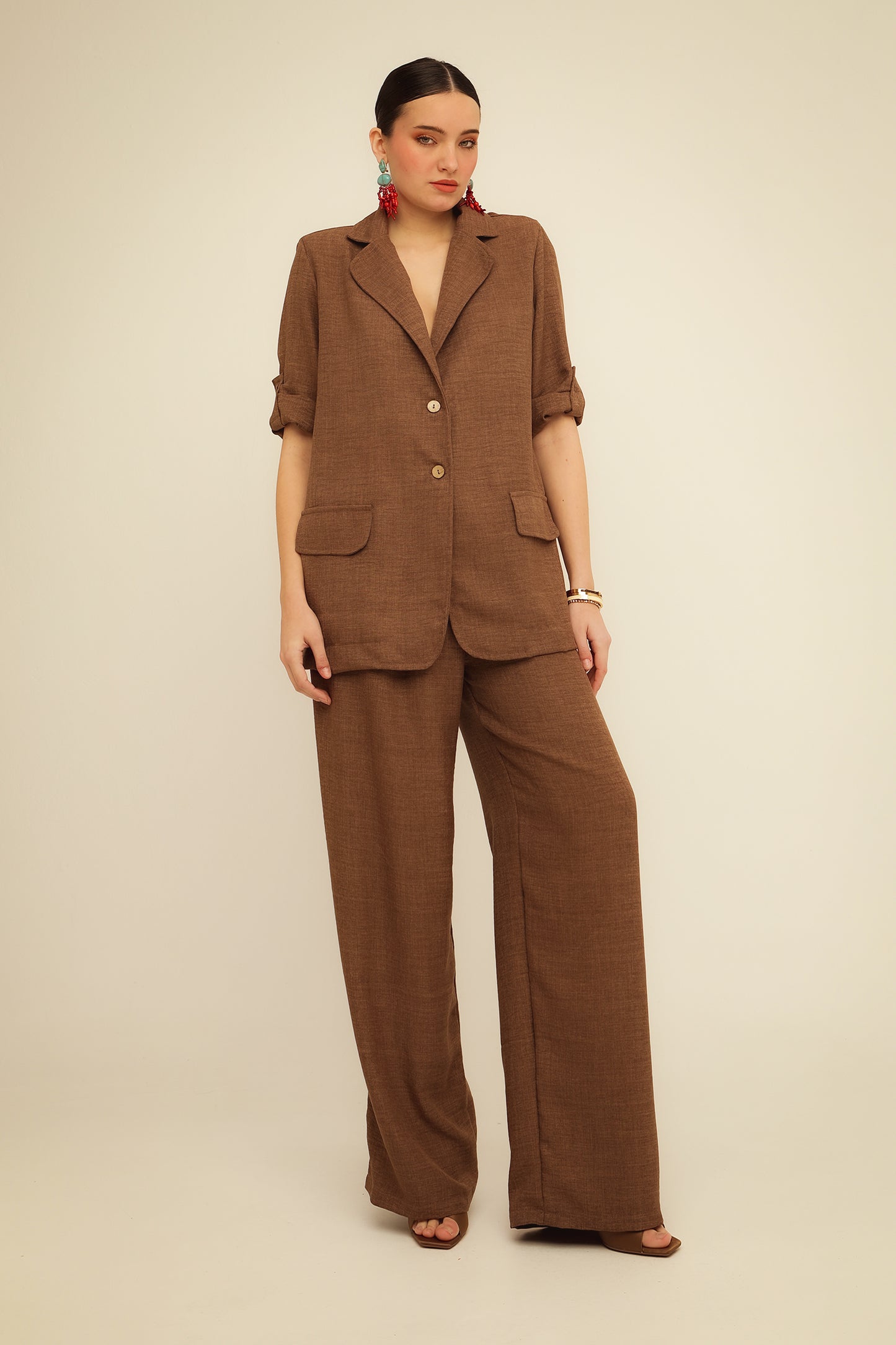 LYRA SUIT Jacket & AVA Pants (camel)