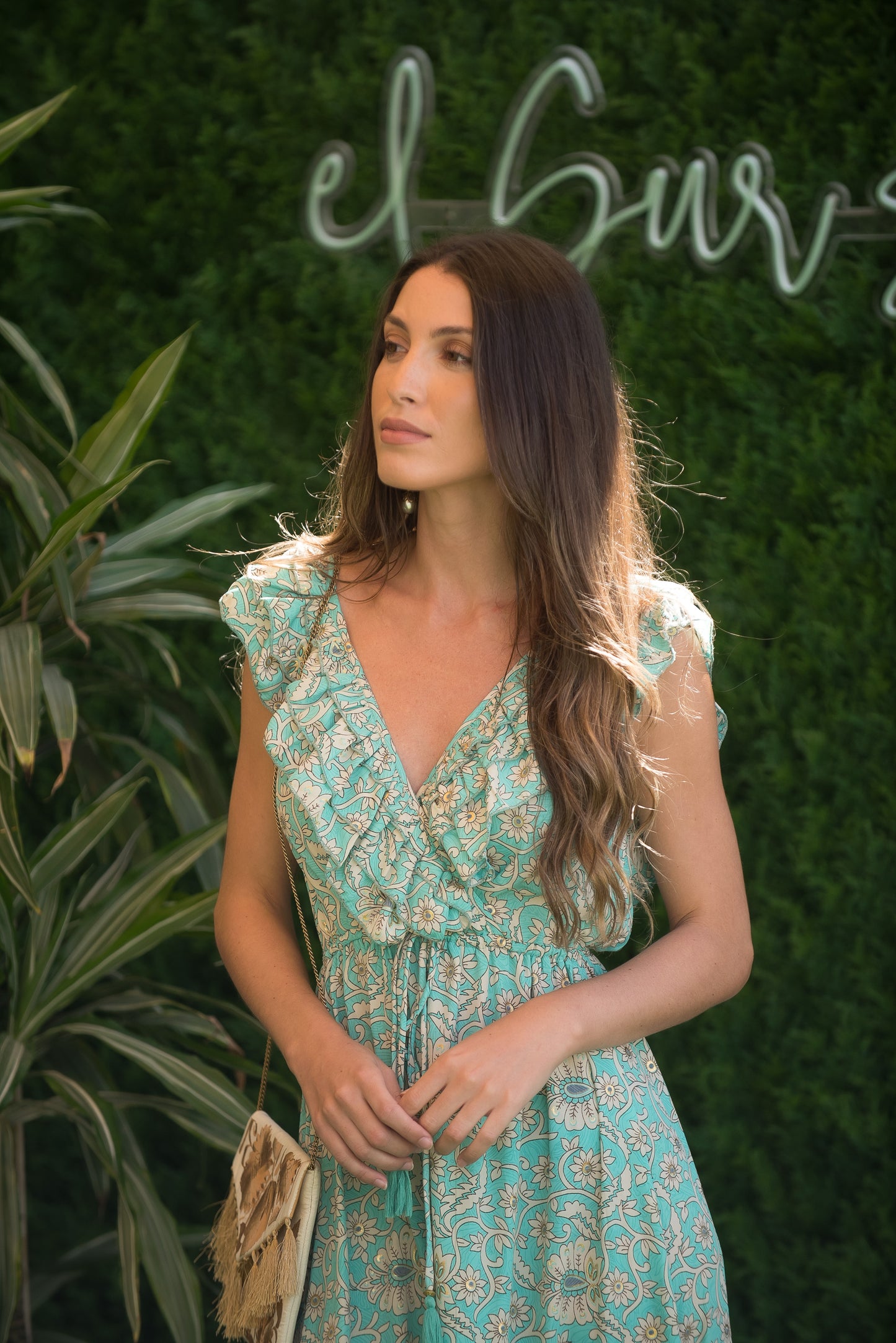 Blue Flower Dress