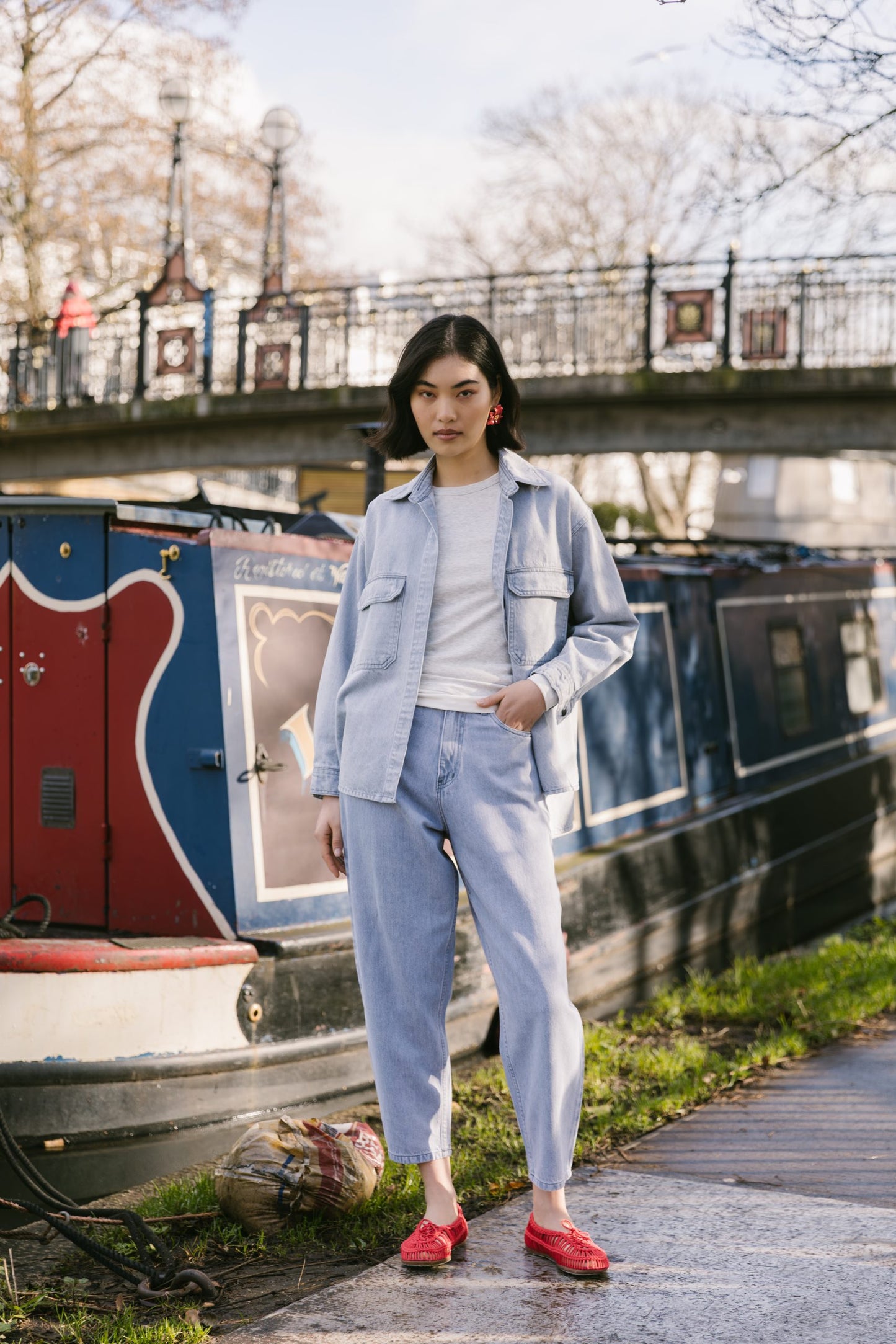 Lima Slouchy Platinum Grey